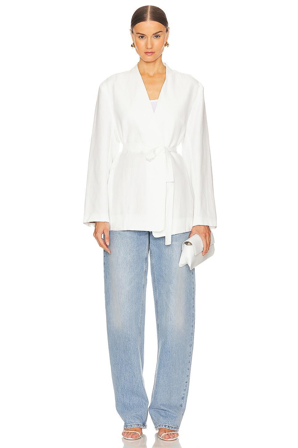 Twill Relaxed Blazer Enza Costa Product Image
