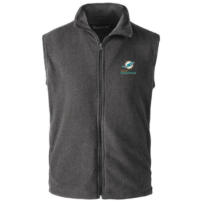 Mens Gray Philadelphia Eagles Houston Fleece Full-Zip Vest Product Image