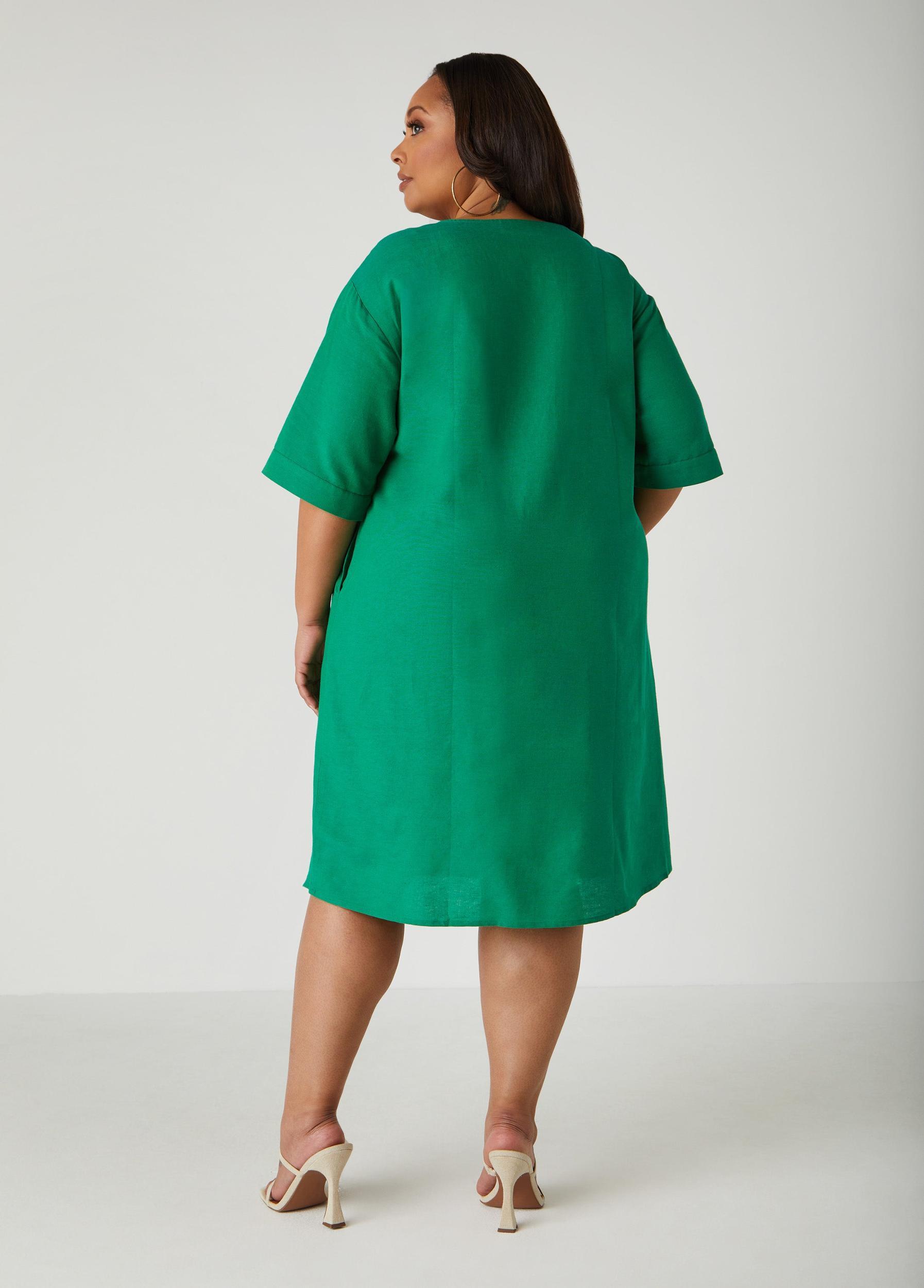 Palm Print Dress Product Image