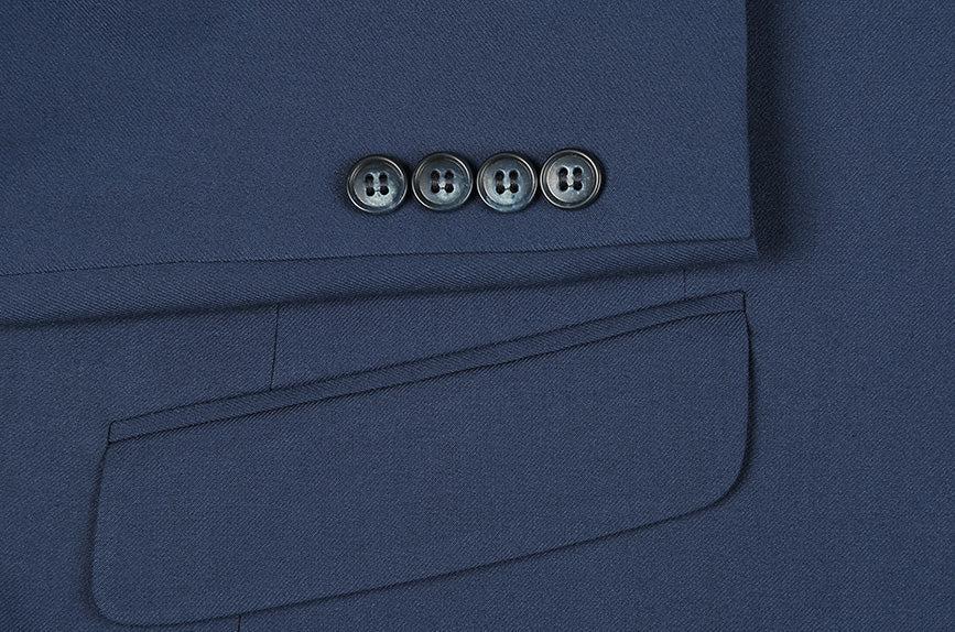 (Limited Sizes) Slim Fit 2 Piece Stretch Suit in Blue Product Image