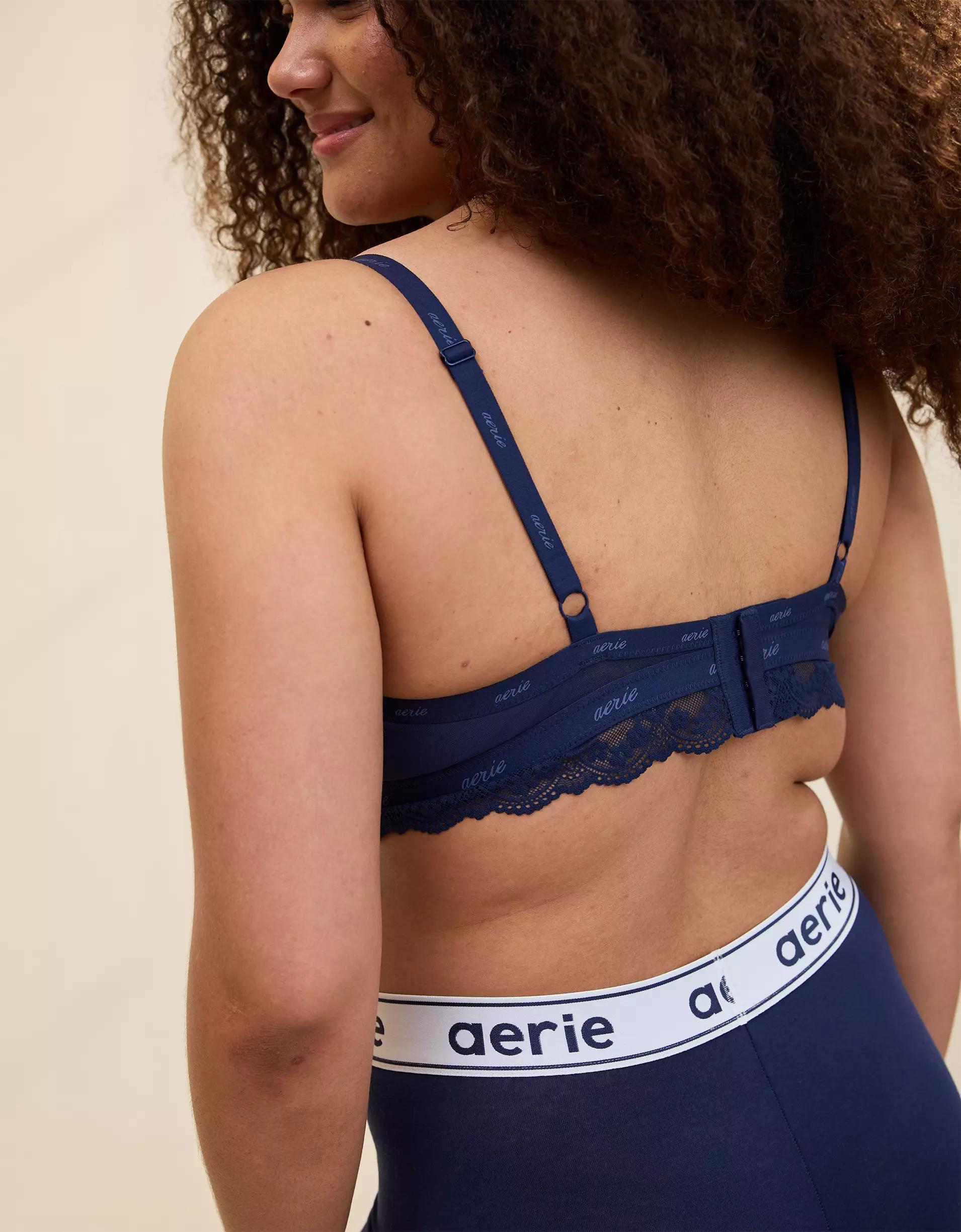 Superchill Cotton Lace Trim Bralette Product Image