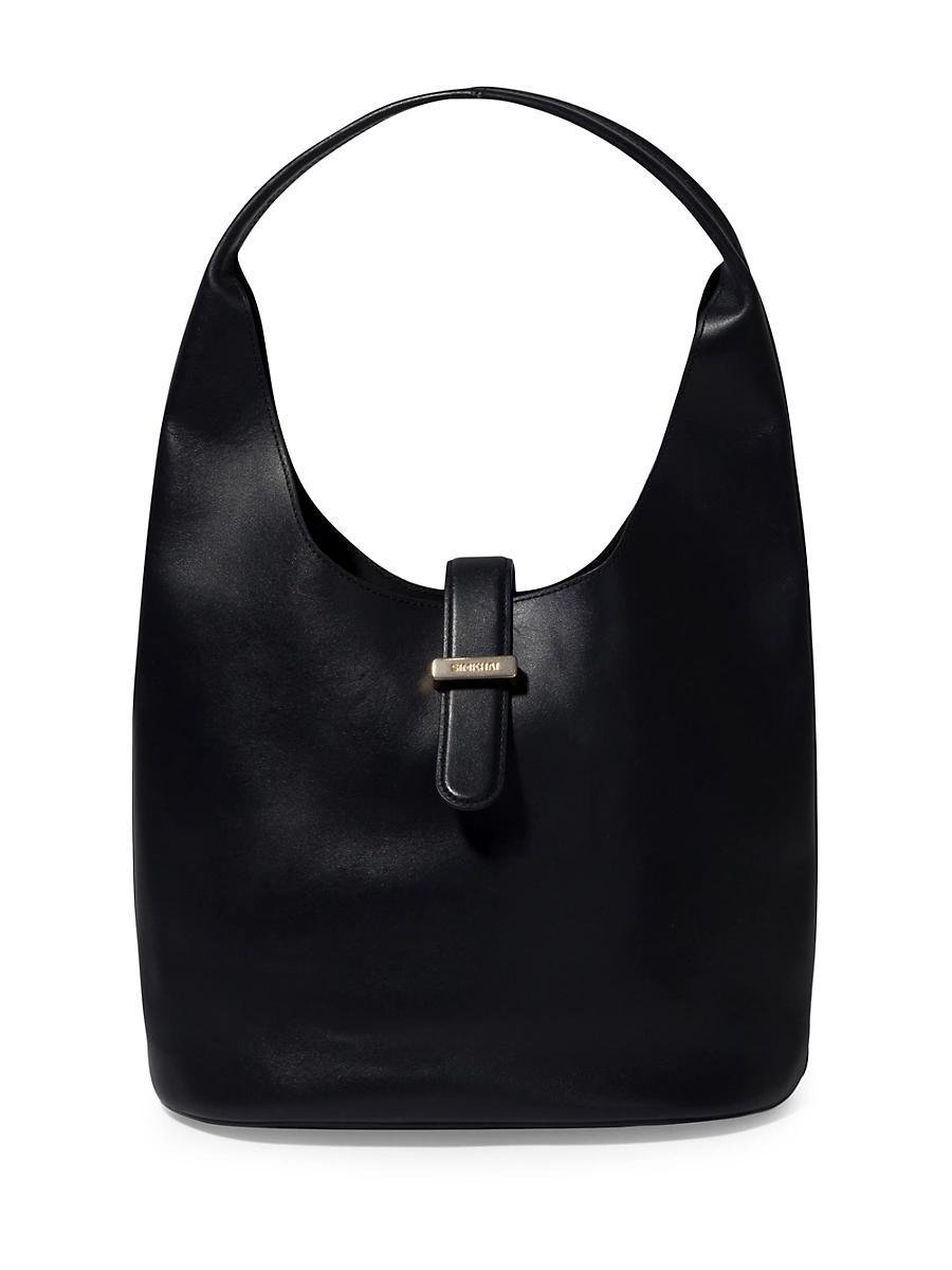 Womens Khai Leather Hobo Bag Product Image