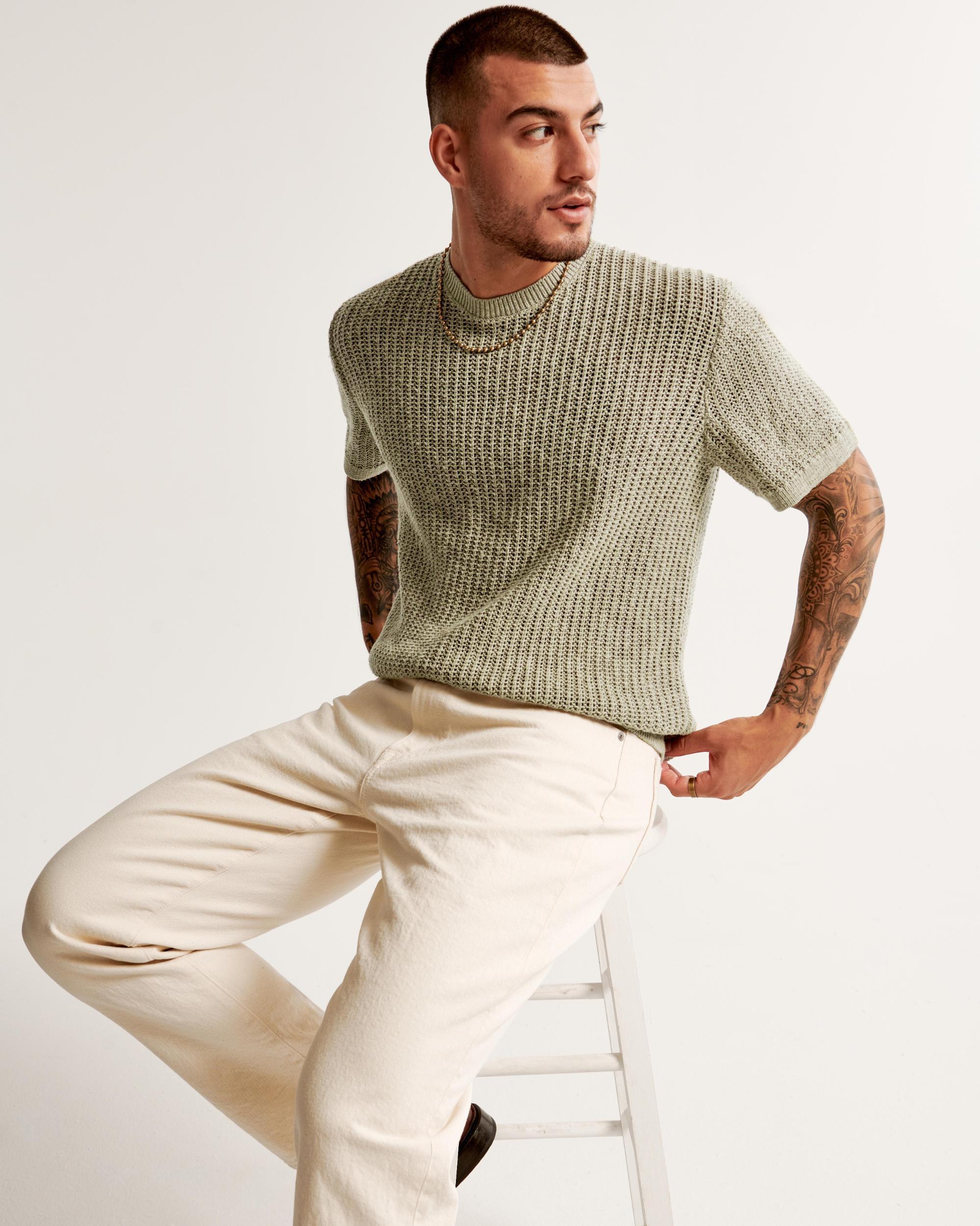 Stitched Sweater Tee Product Image
