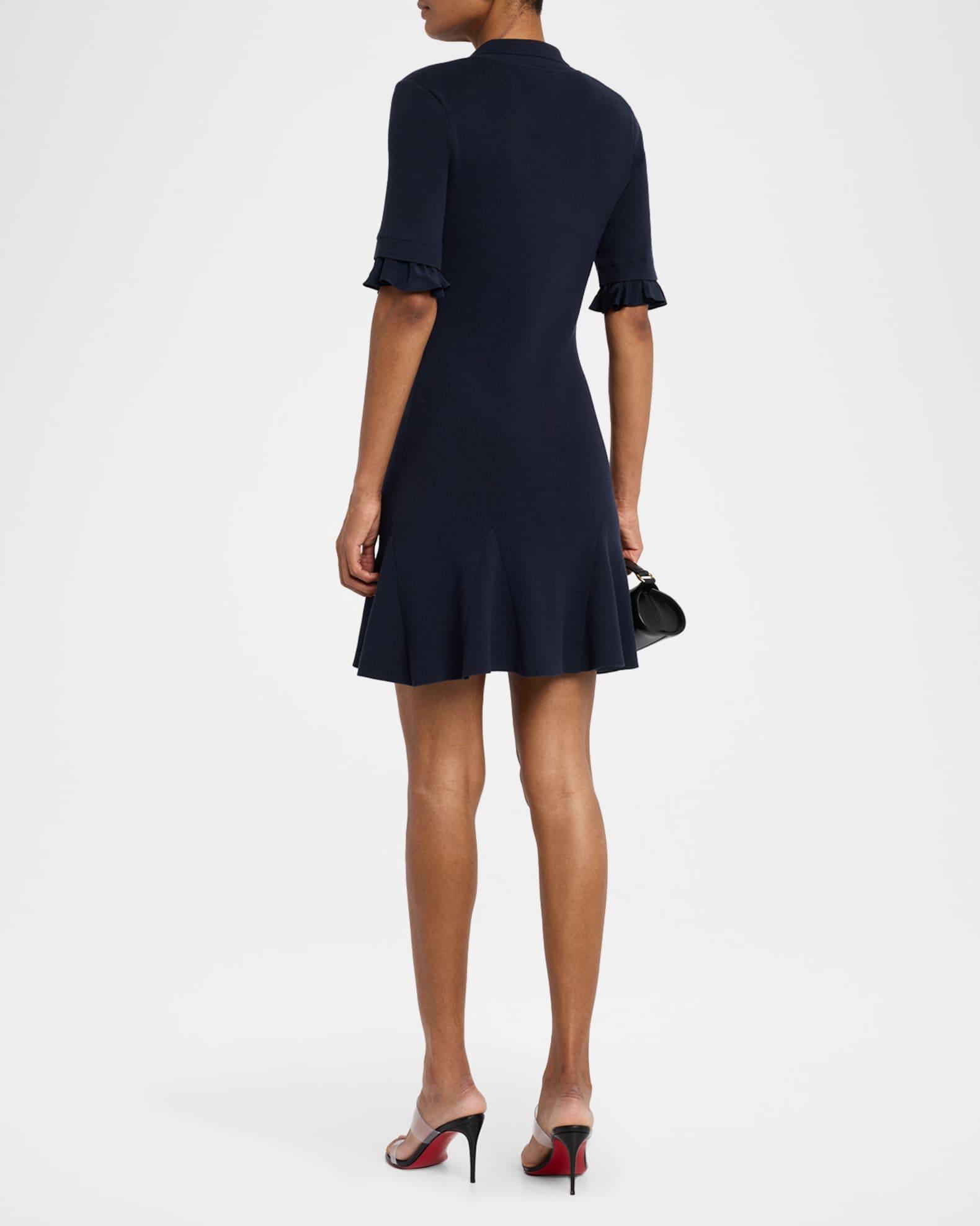Keaton Short-Sleeve Polo Dress Product Image