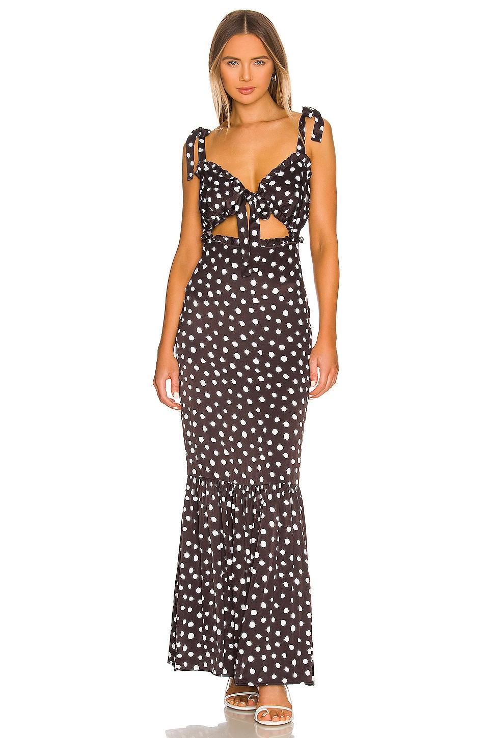 Fiammetta Maxi Dress MAJORELLE Product Image