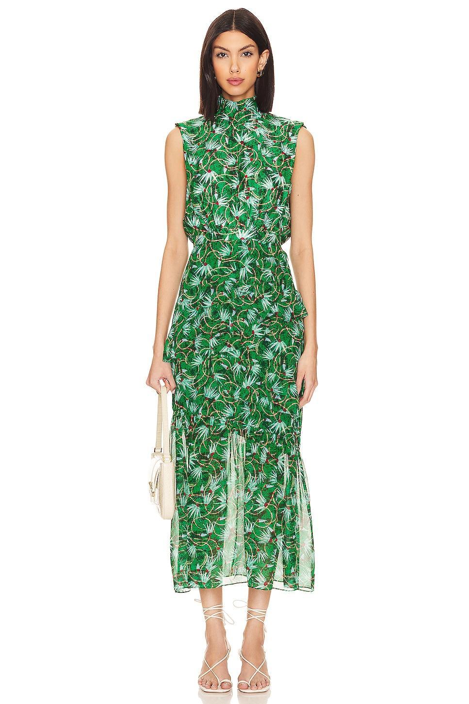 Fleur Ruffle Dress SALONI Product Image
