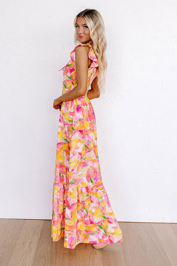 Courtyard Garden Maxi Dress Product Image