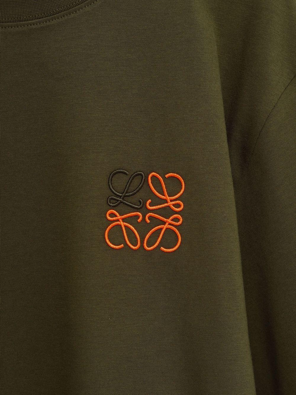 Anagram-embroidered T-shirt Product Image