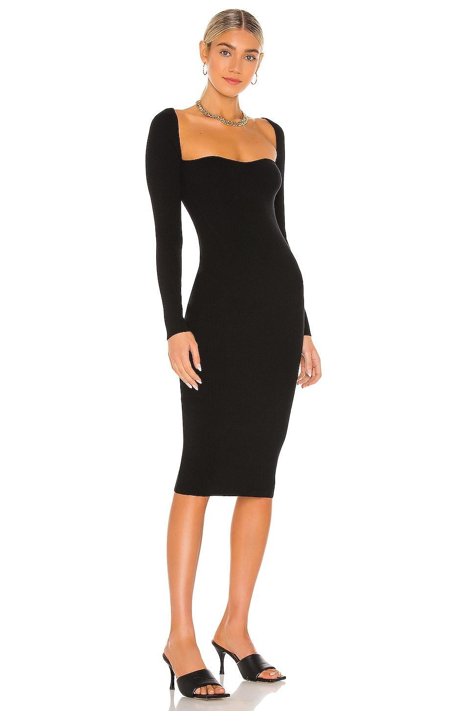 X REVOLVE Olivia Midi Dress One Grey Day Product Image