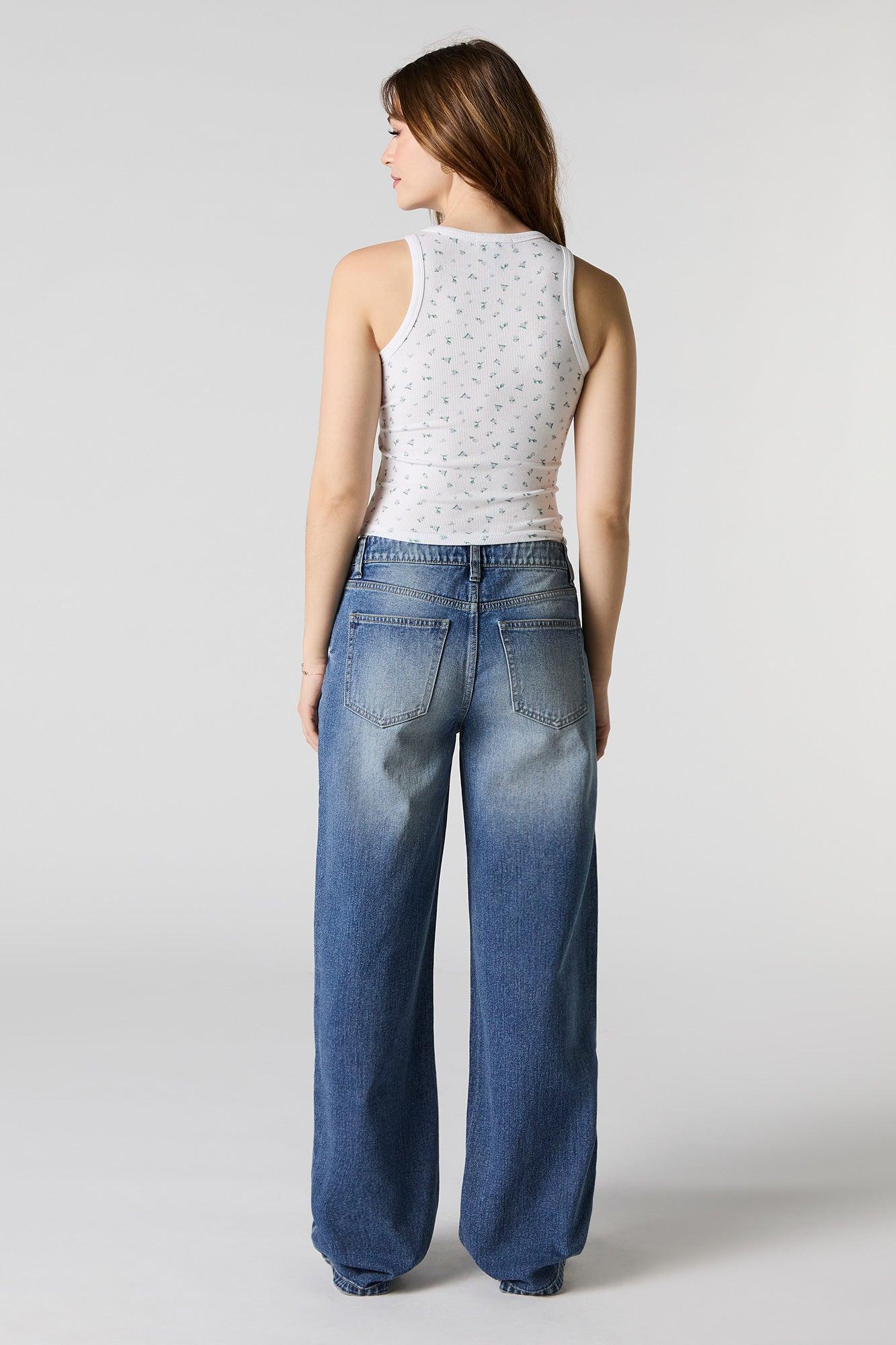 Dark Wash Low Rise Skater Jean Female Product Image