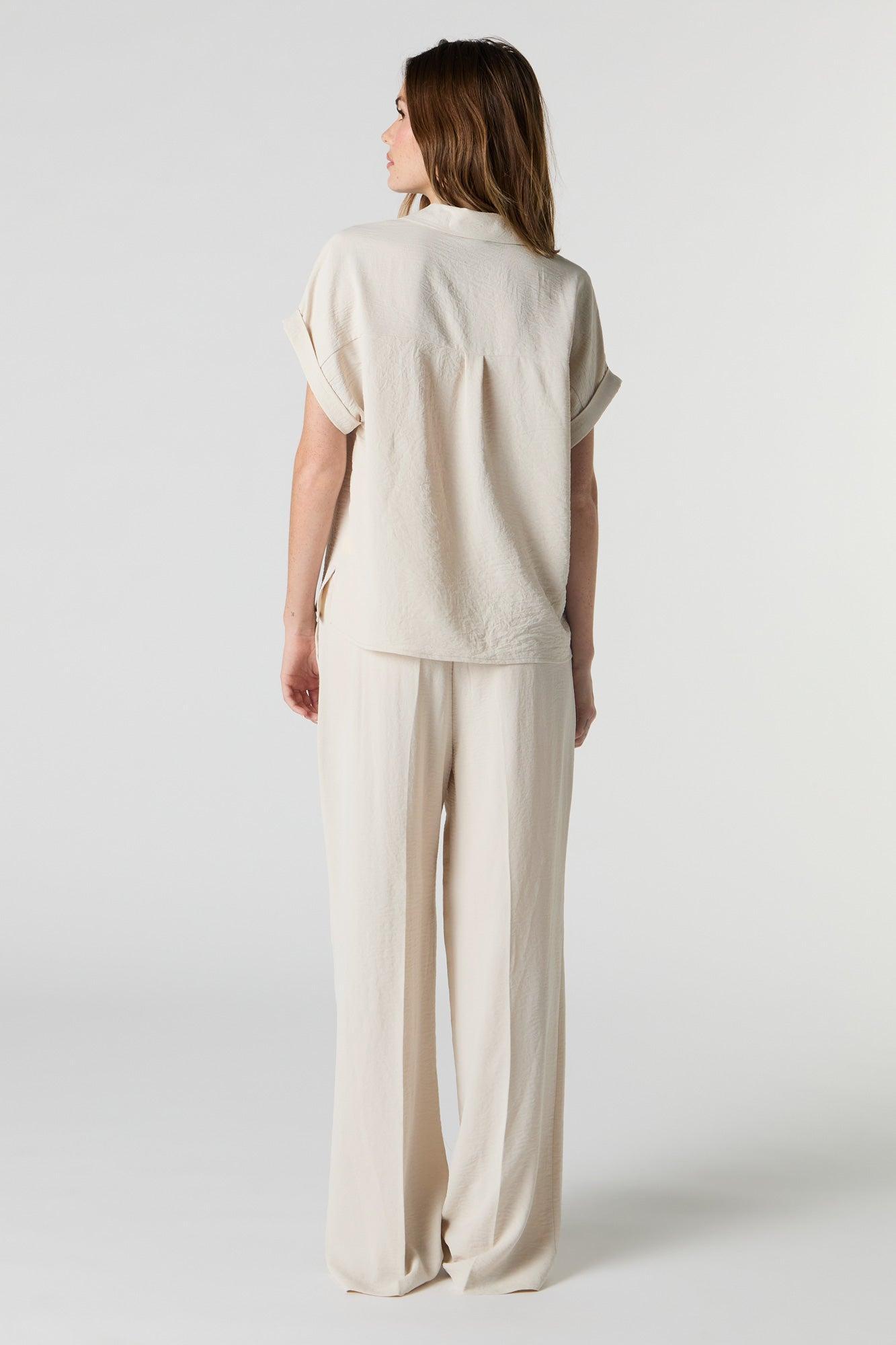 Flowy Pleated Pant Female Product Image