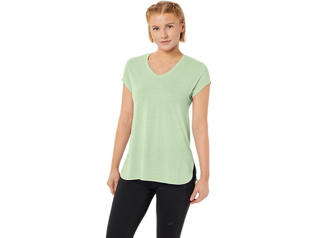 Womens Heather Vneck Top Product Image