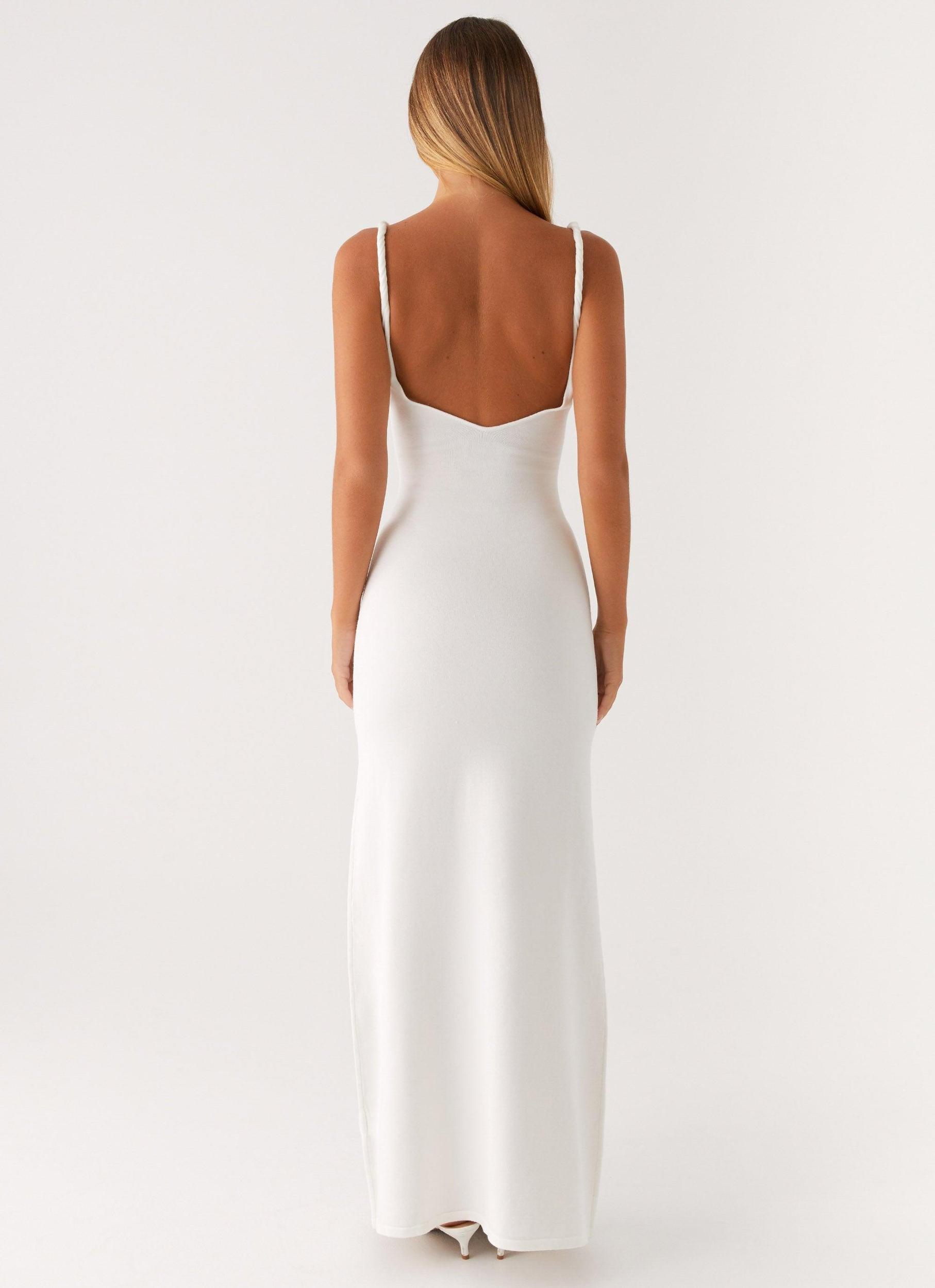 Anastasia Maxi Dress - Ivory Product Image