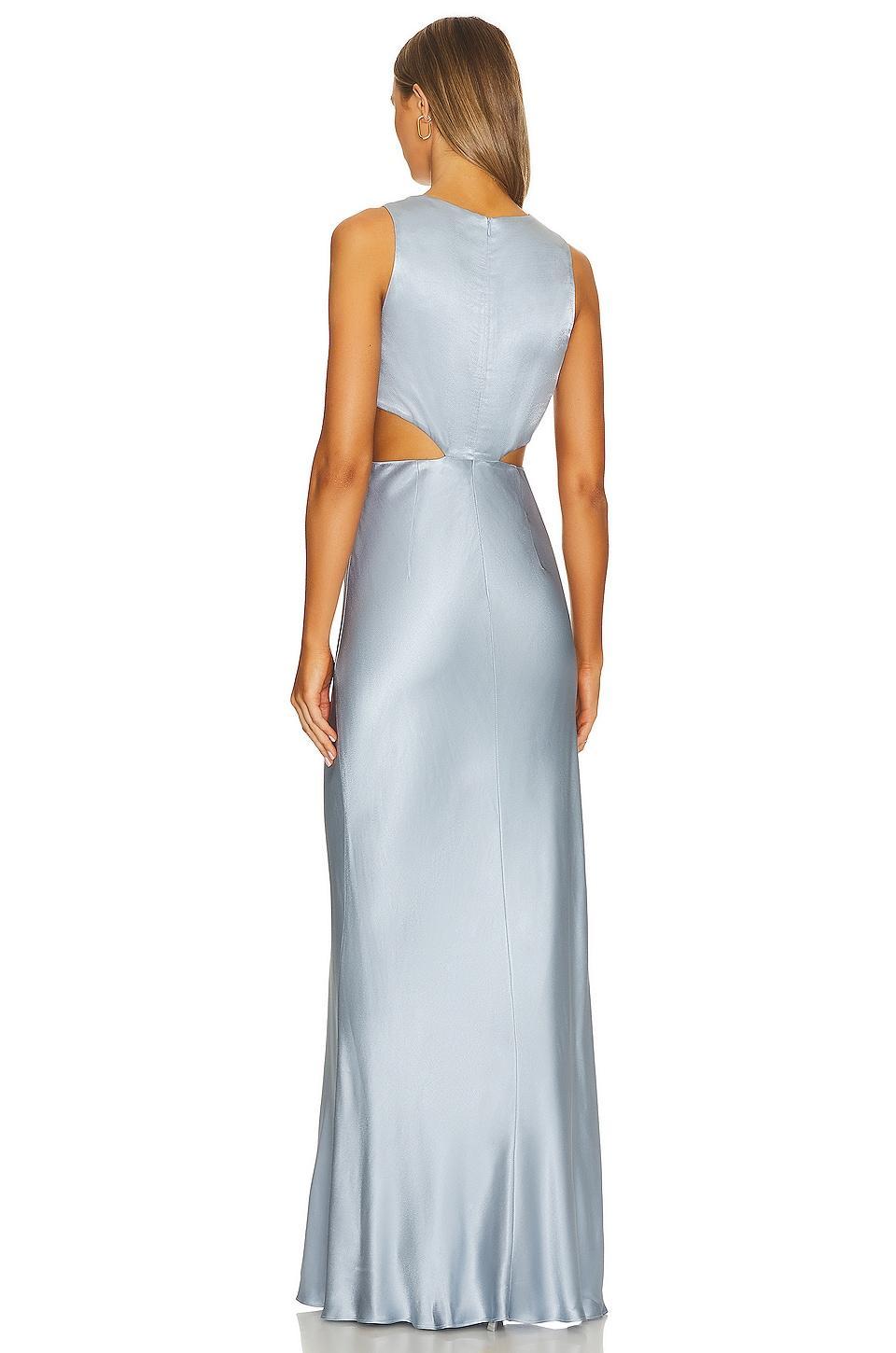 La Lune Plunged Cut Out Maxi Dress Shona Joy Product Image