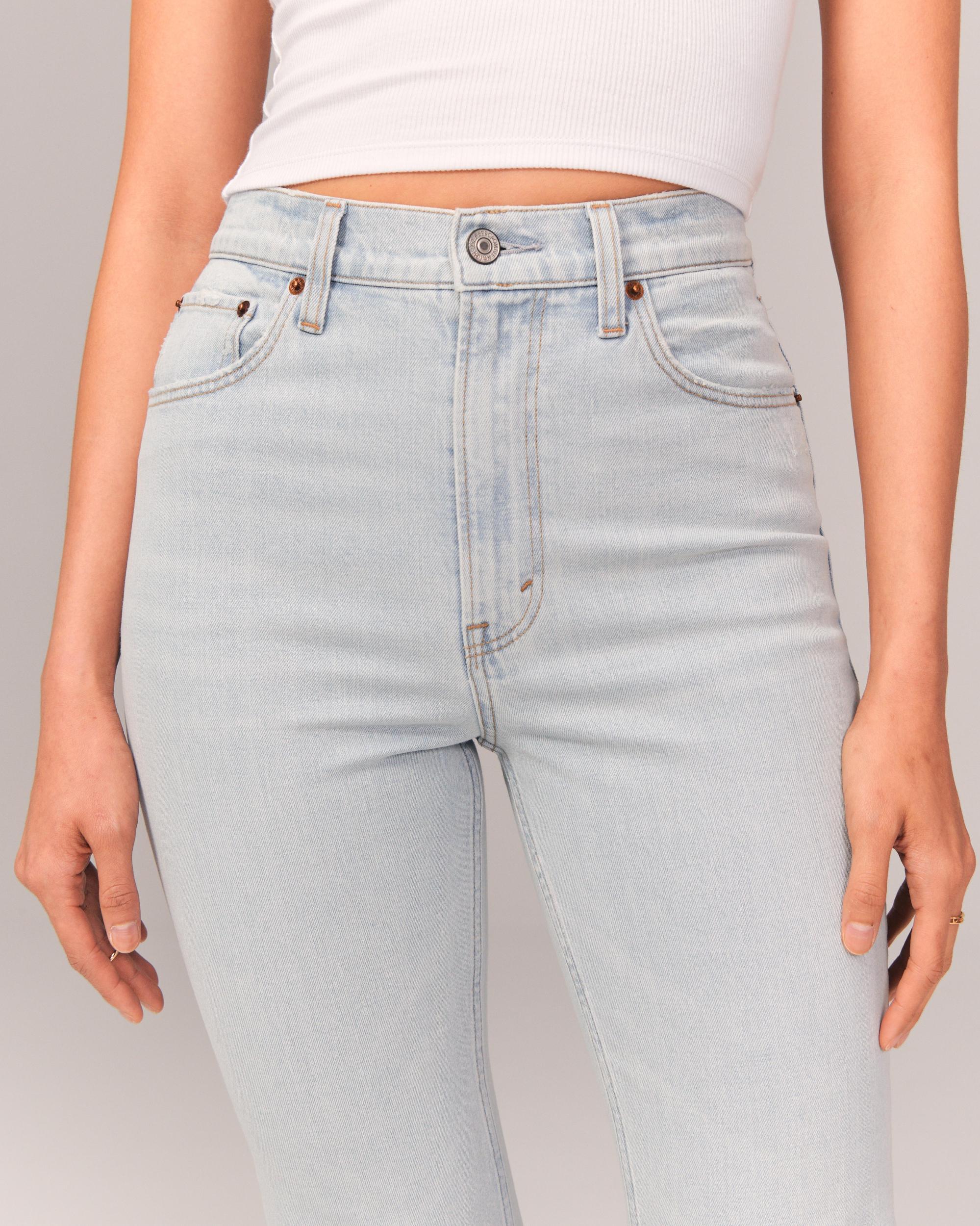 Ultra High Rise Ankle Straight Jean Product Image
