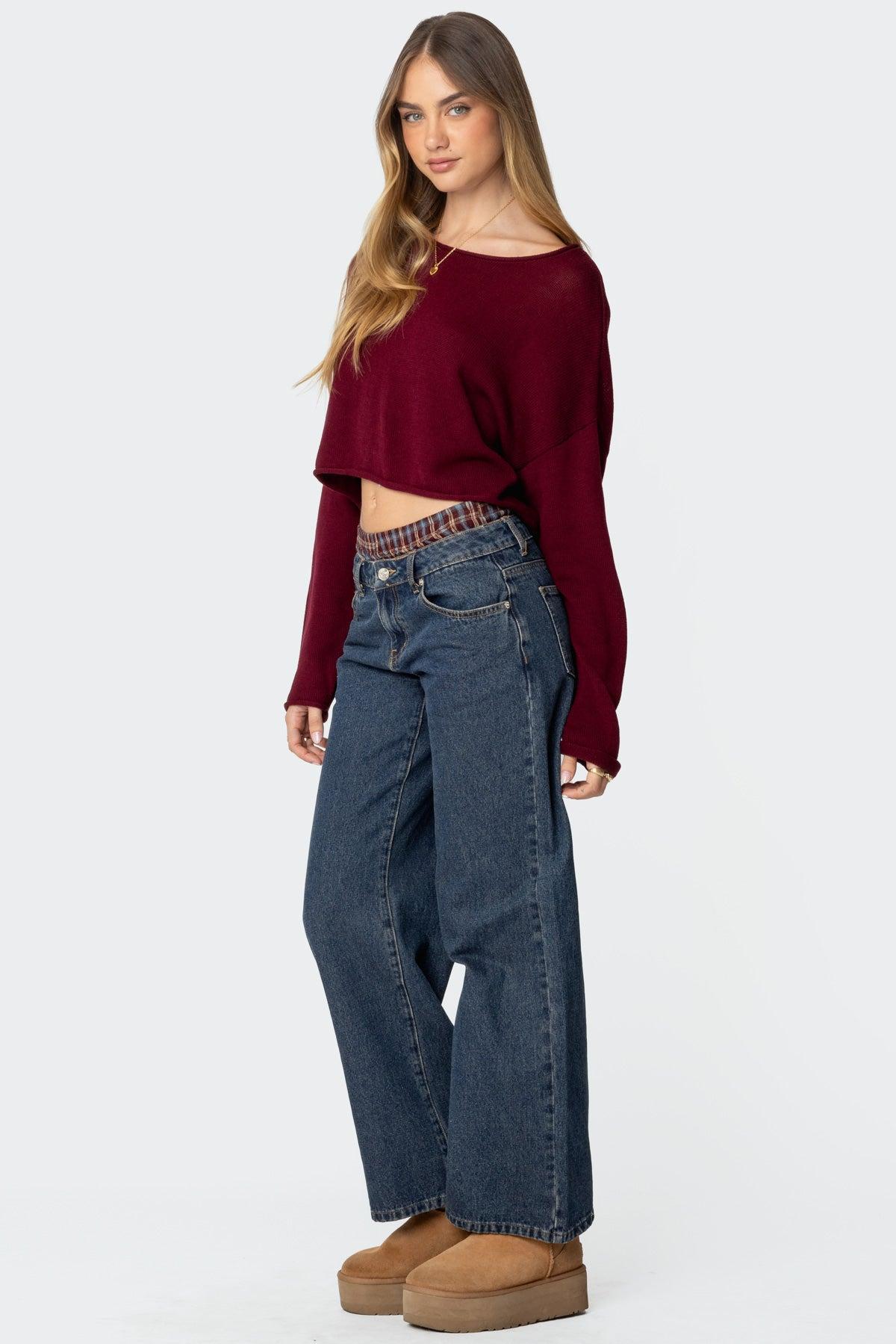 Shyrah Oversized Knit Top Product Image