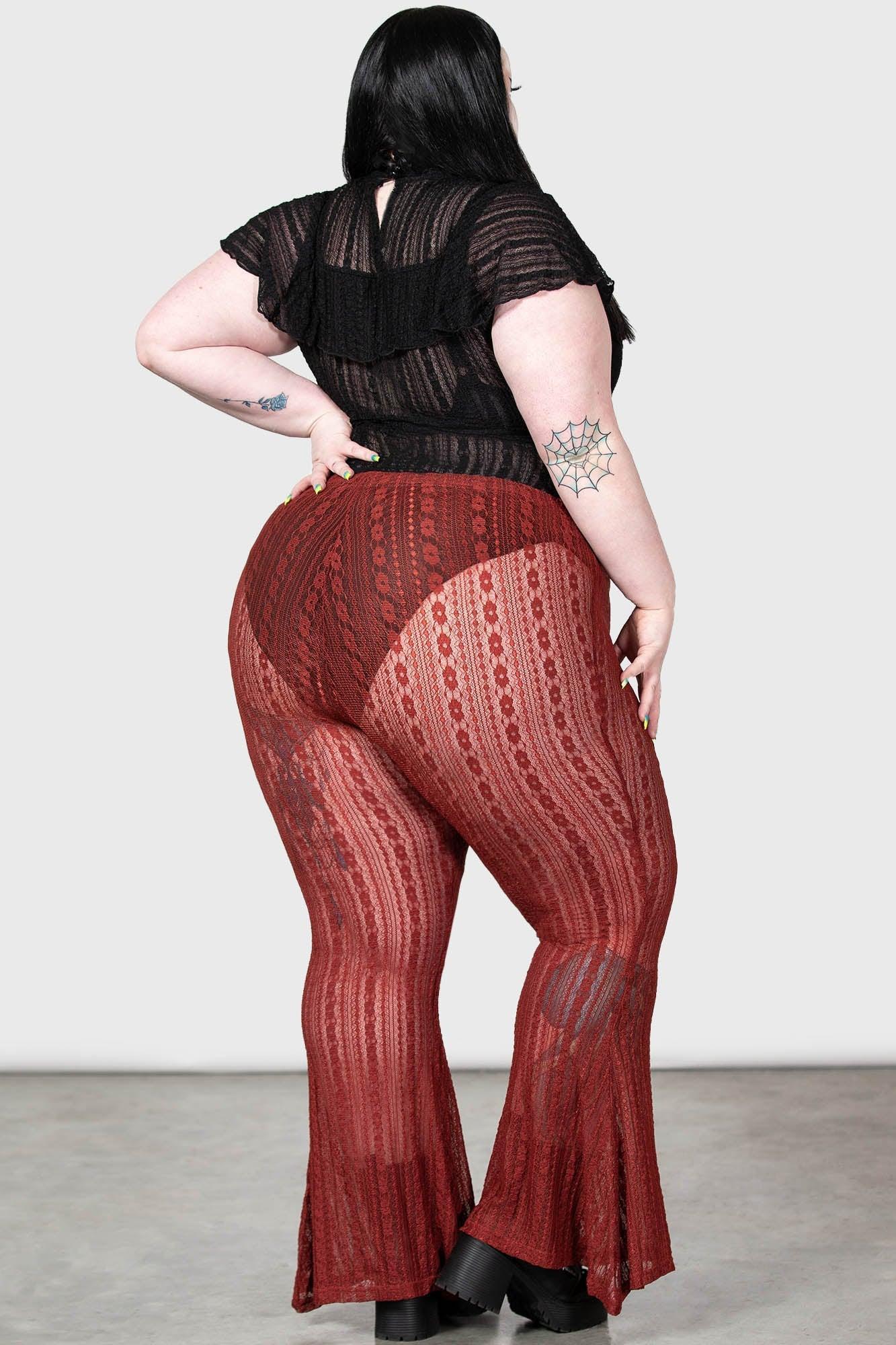 Franca Flares [RED] [PLUS] - Resurrect Female Product Image