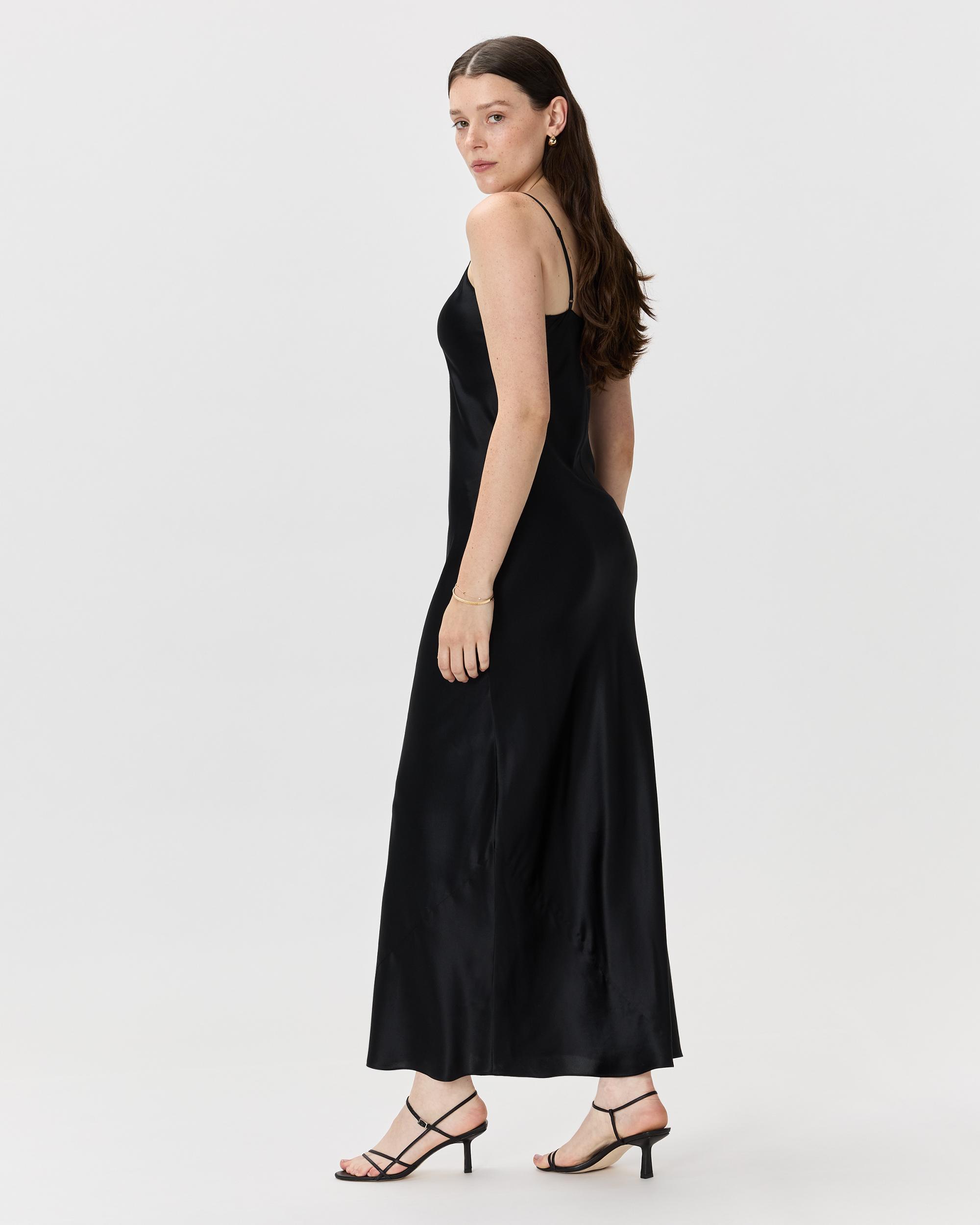 Quince | Women's Maxi Slip Dress Size XL, Mulberry Silk Product Image