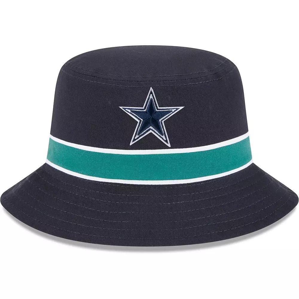 Men's New Era Navy Dallas Cowboys Reversible Bucket Hat, Size: Small/Medium, Blue Product Image
