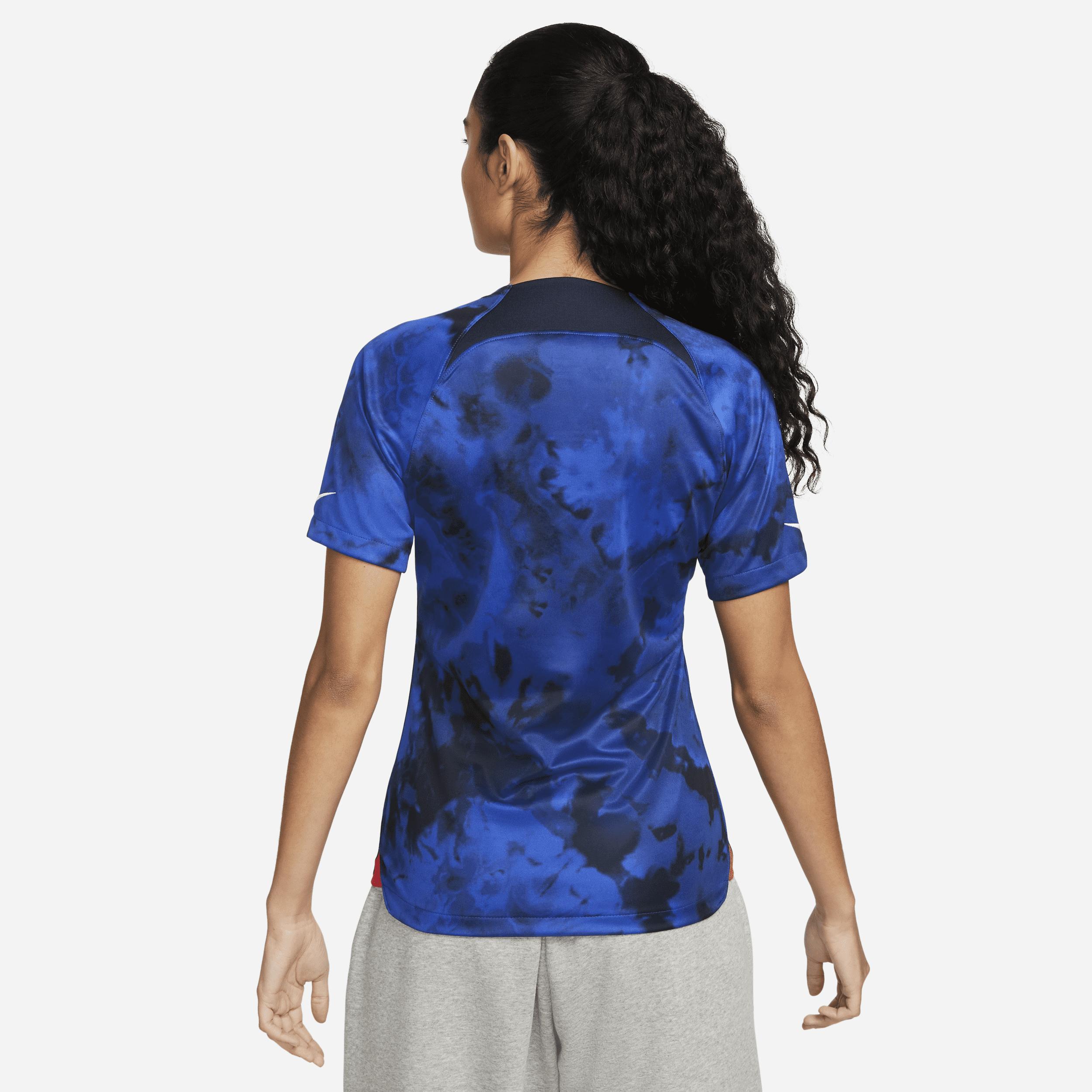 Womens Nike Blue Usmnt 2022/23 Away Breathe Stadium Replica Blank Jersey - Blue Product Image
