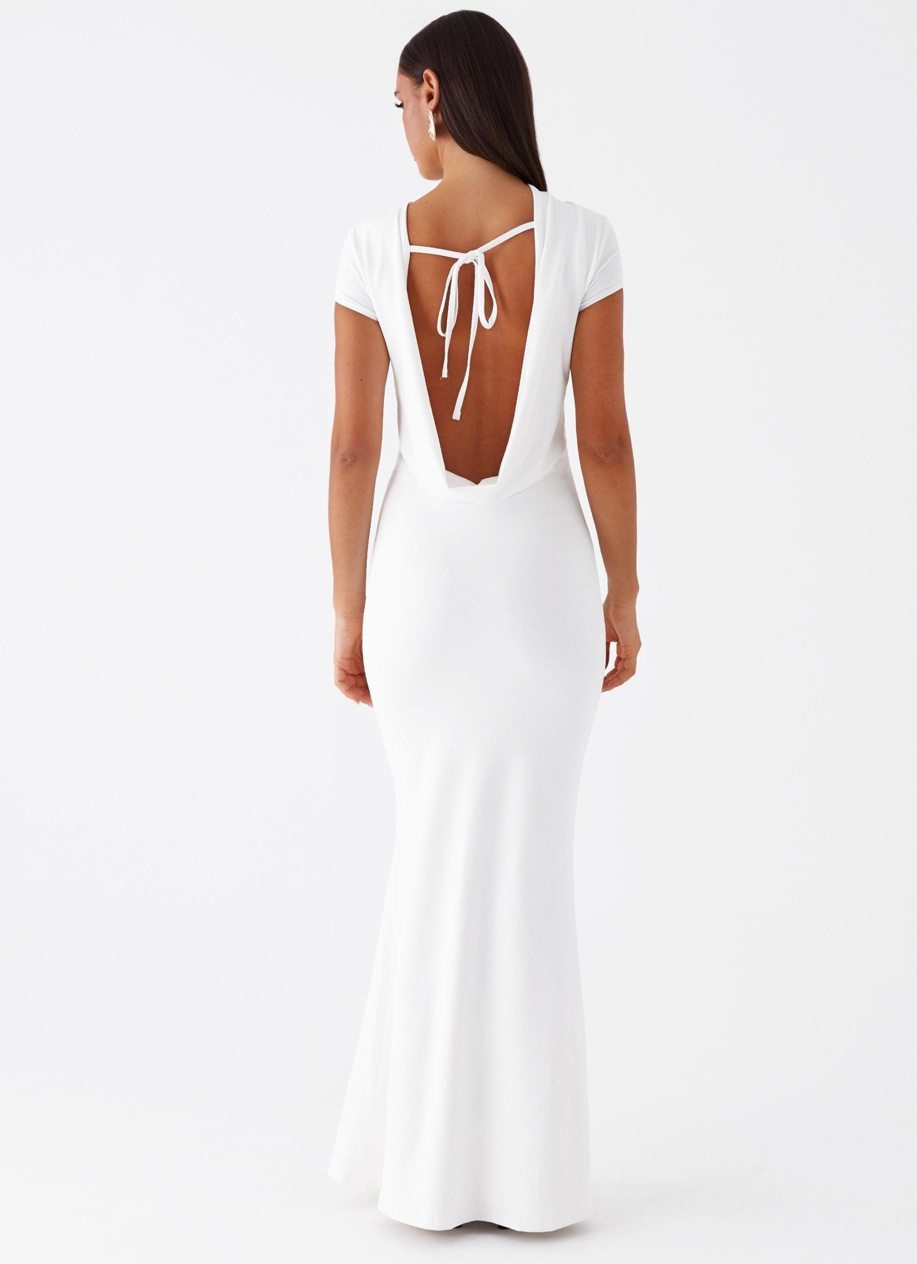 Imogen Maxi Dress - White Girls Product Image