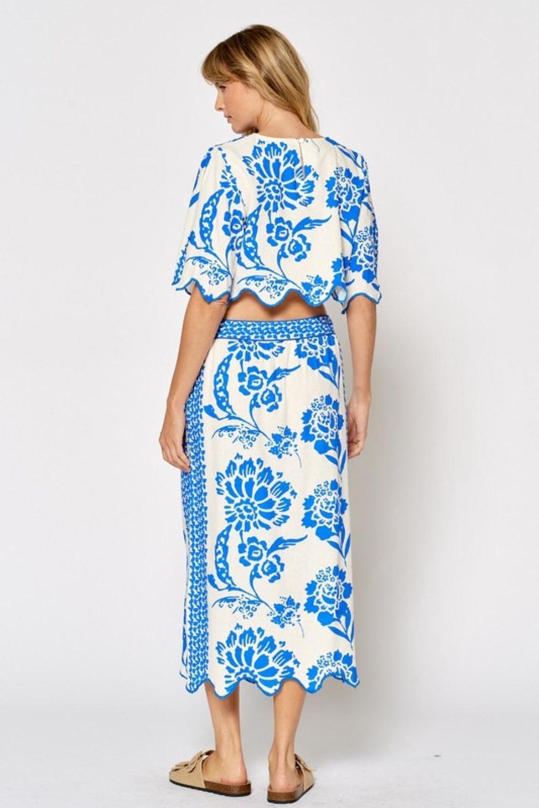 Floral Skirt Set Product Image