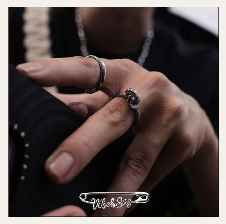 Interlocking Hoop Ring Product Image