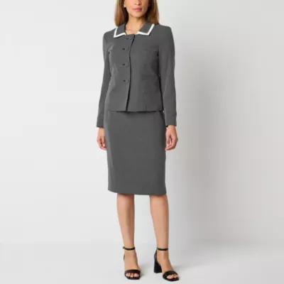 Le Suit 2-pc. Knee Length Skirt Suit Product Image