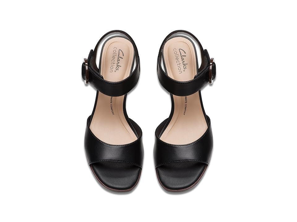 Clarks AmbyrLyn Ruby Leather) Women's Sandals Product Image