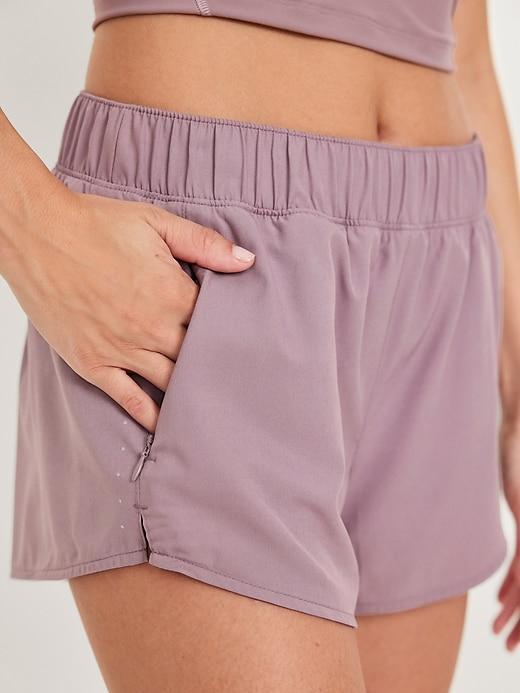 Mid-Rise StretchTech Run Shorts -- 3-inch inseam Product Image