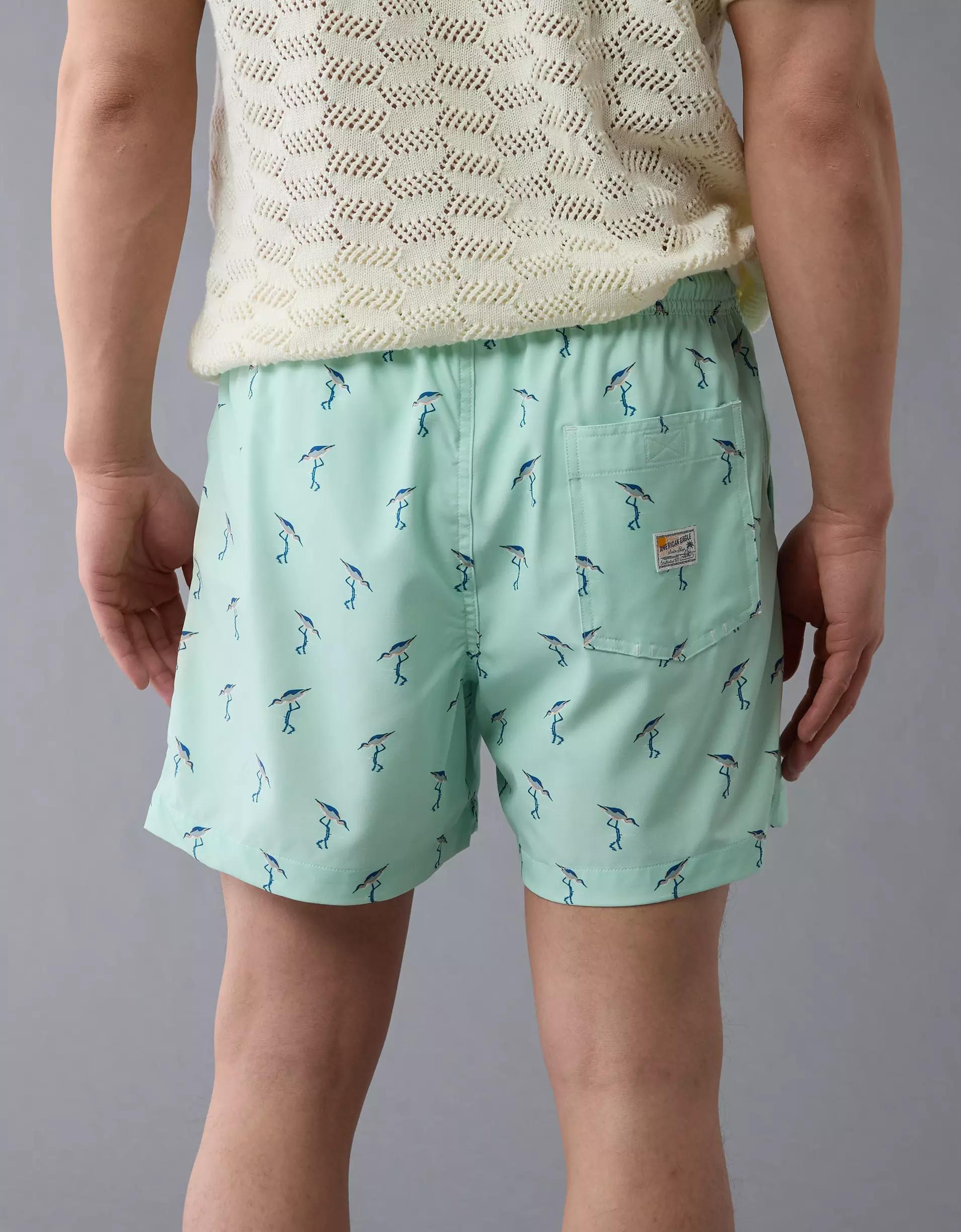 AE Men's 5" Flex Swim Trunk Product Image