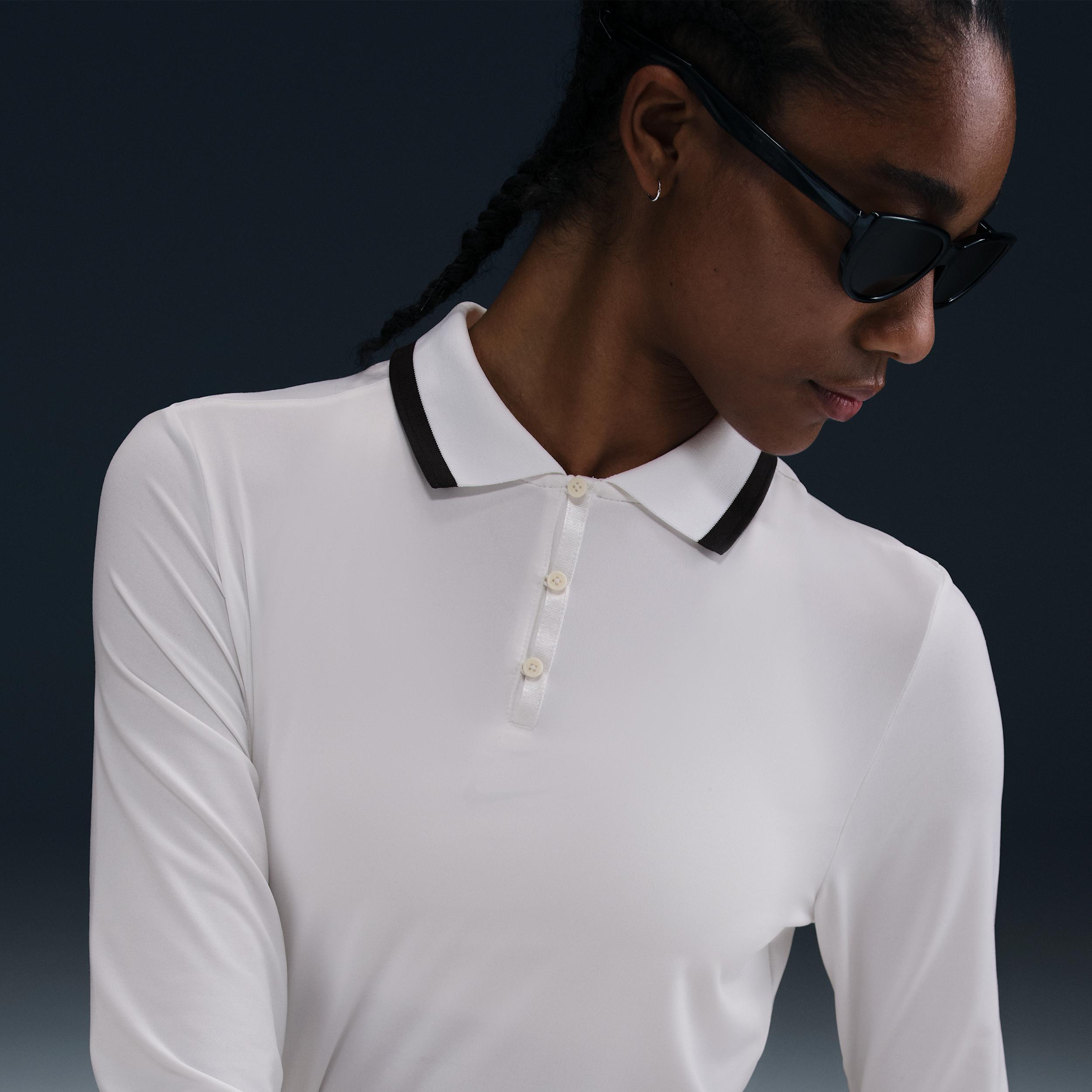 Nike Women's Tour Dri-FIT UV Protection Long-Sleeve Golf Polo Product Image