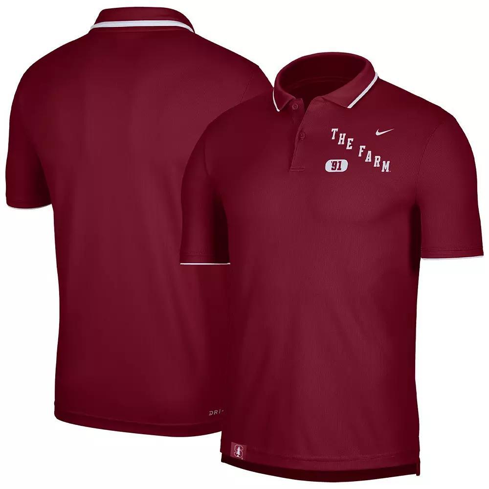 Men's Nike Green Oregon Ducks Wordmark Performance Polo, Size: Medium Product Image