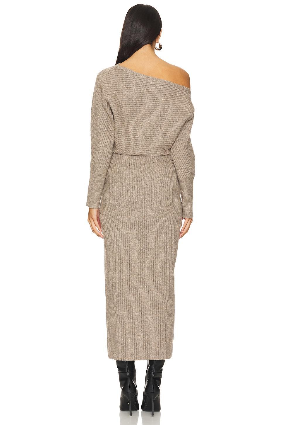 Alta Sweater Dress Line & Dot Product Image