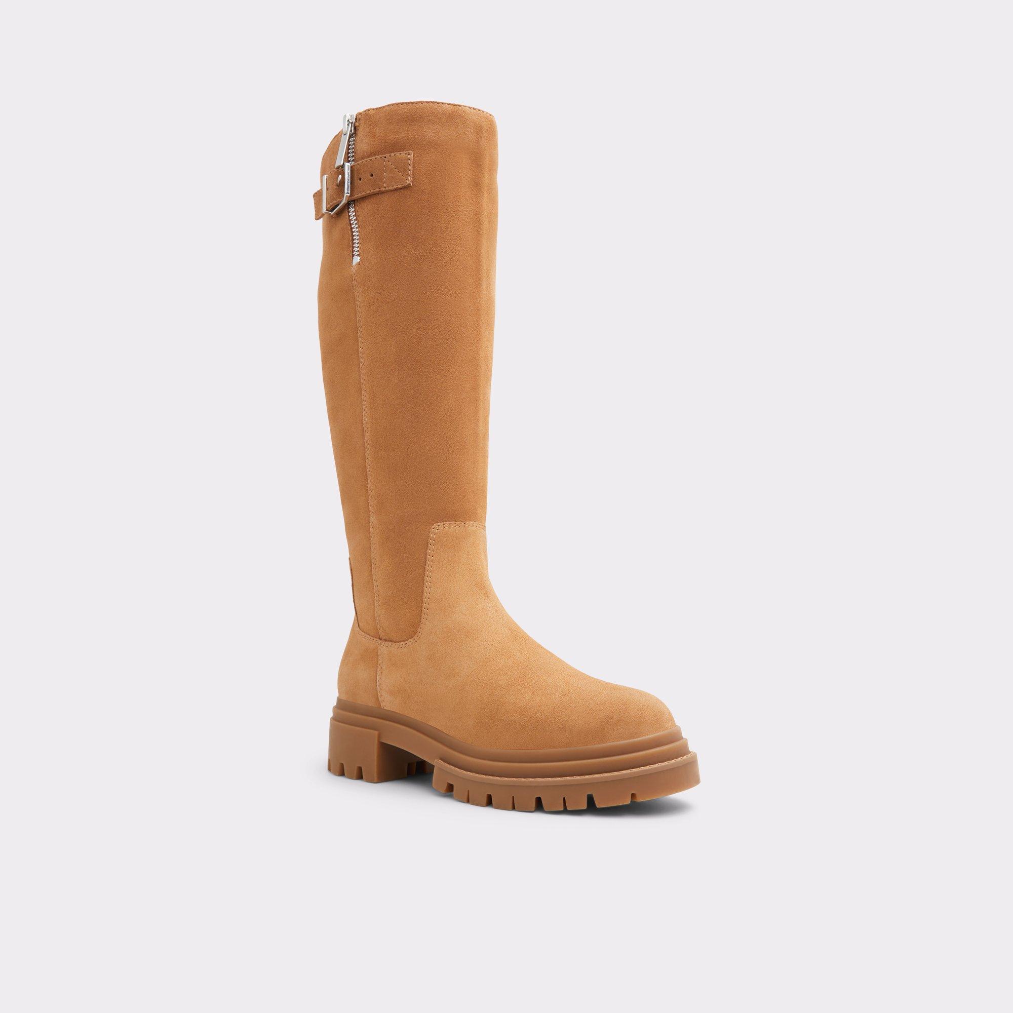 ALDO Sometta - Women's Tall Boot - Brown, Size 11 Product Image