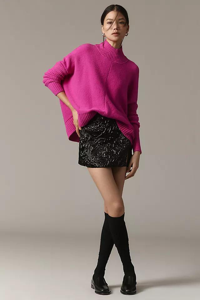 The Gretchen Cozy Mock-Neck Sweater by Maeve Product Image