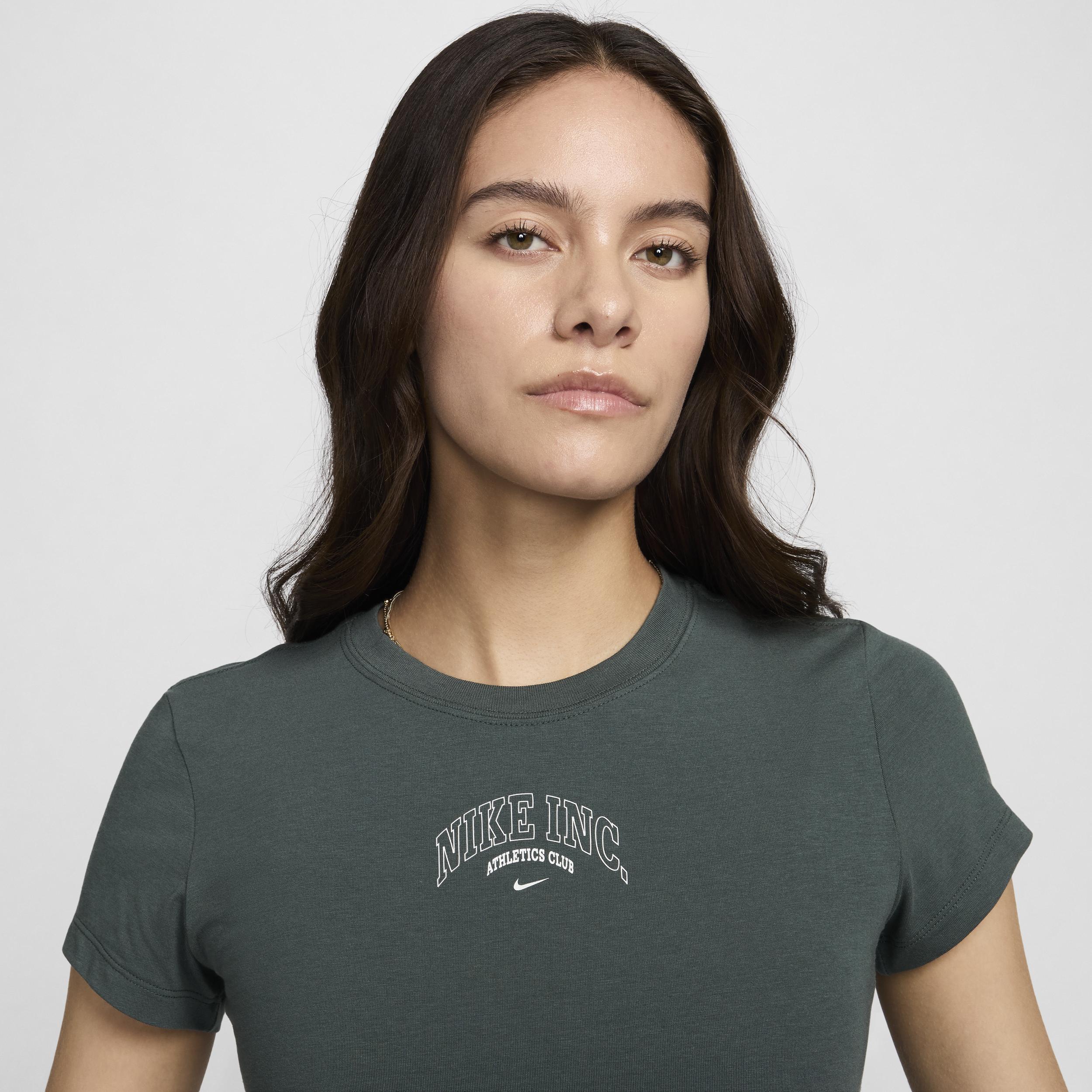 Nike Sportswear Chill Knit Women's Cropped T-Shirt Product Image