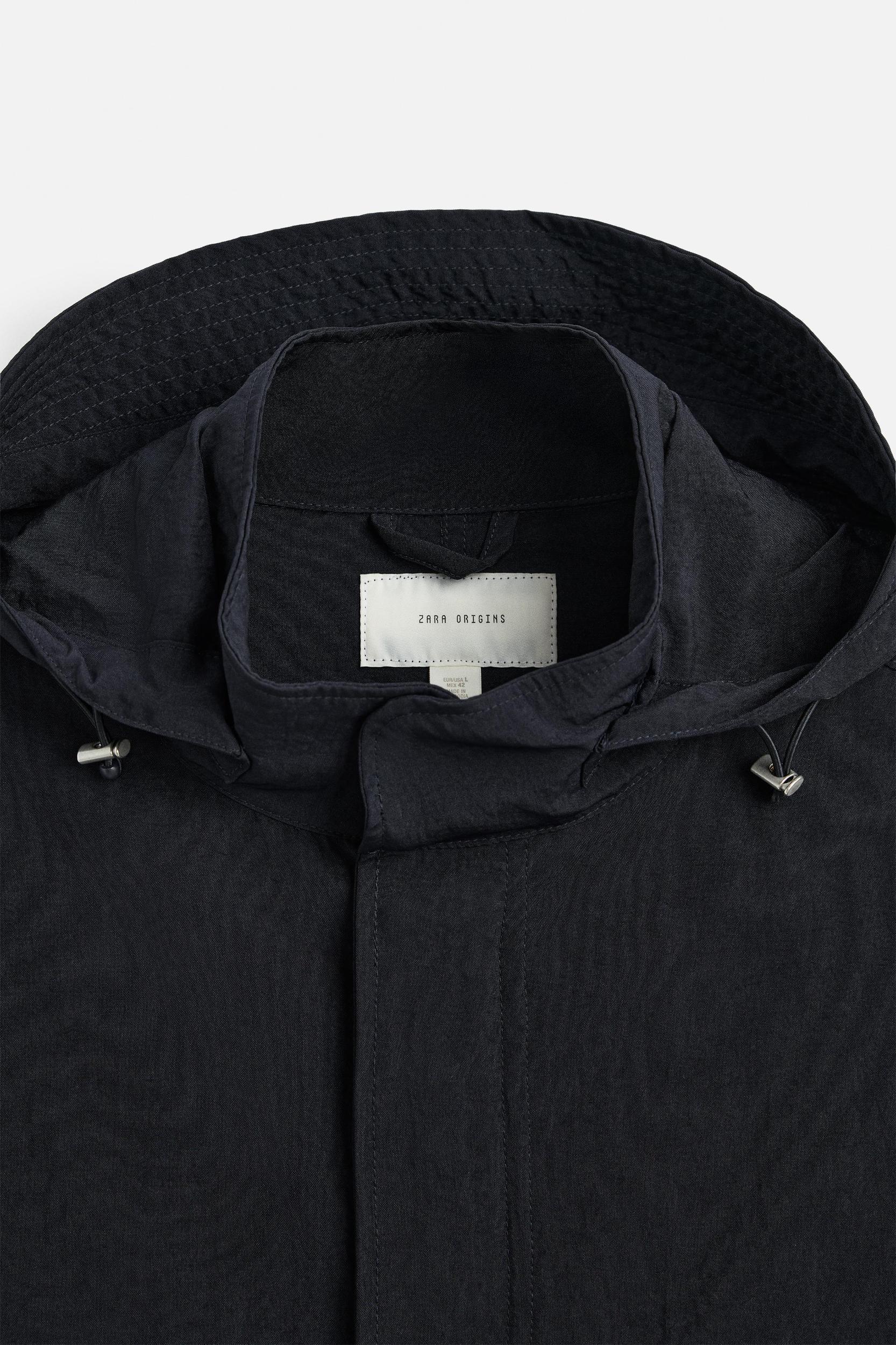REGULAR FIT TECHNICAL PARKA Product Image