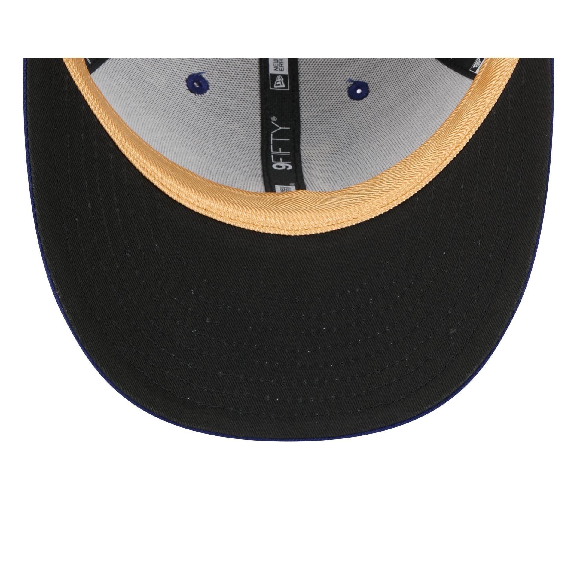 Los Angeles Dodgers Gold Collection Low Profile 9FIFTY Trucker Hat Male Product Image