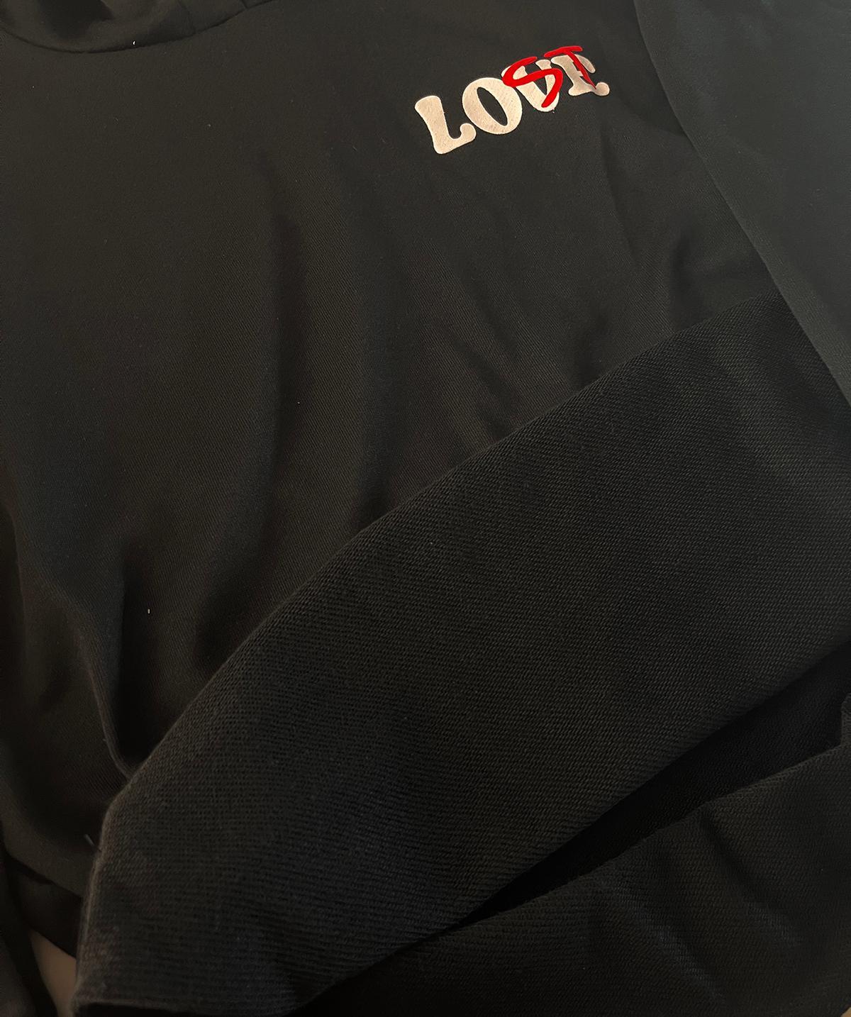 Sopula You're Lost Without Me You Love Me Print Hoodie Product Image