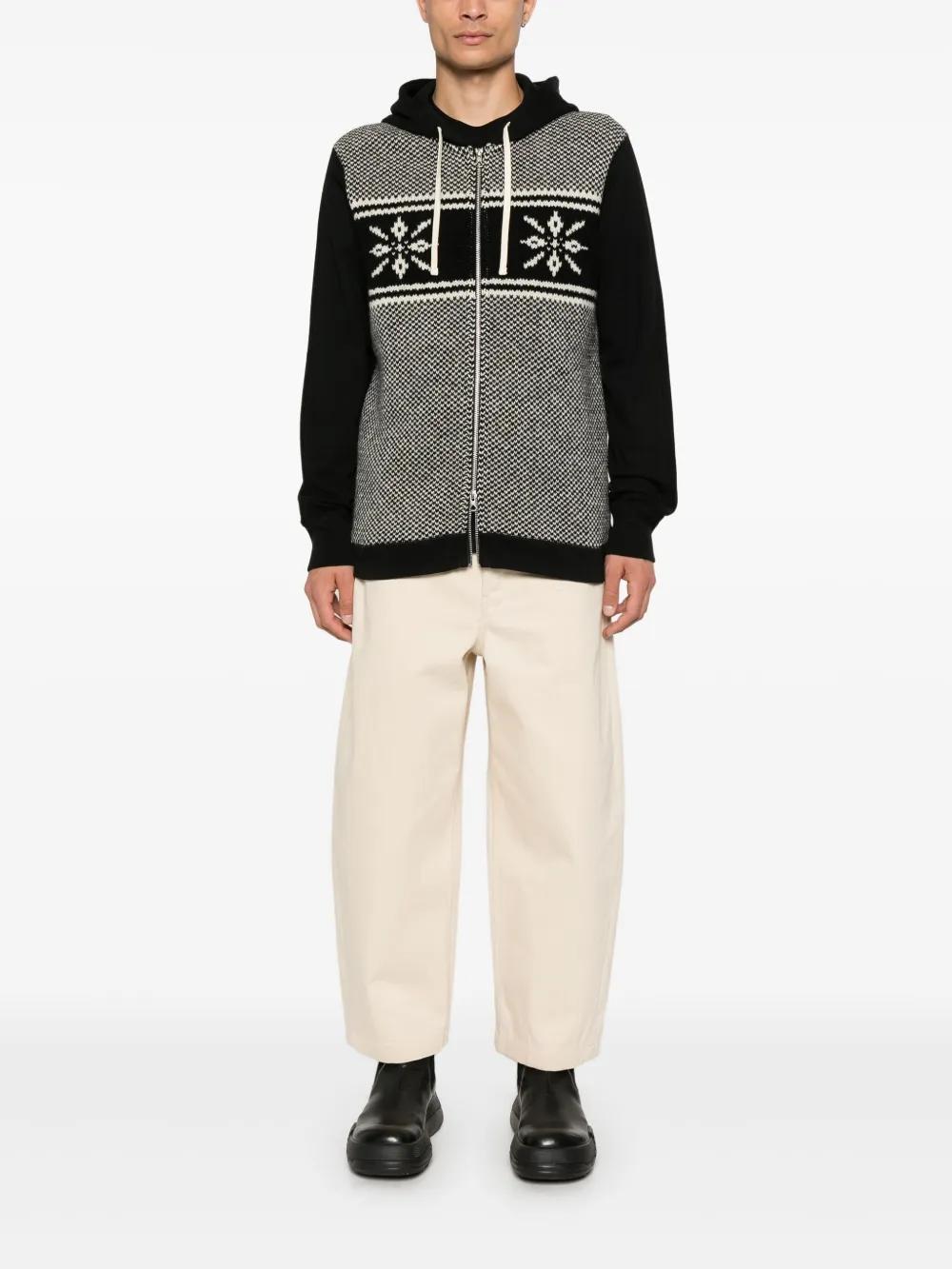 JUNYA WATANABE Man X Reigning Champ Zip Hoodie In Black Product Image