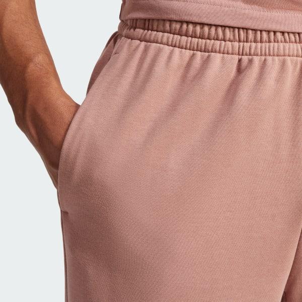 adidas Essentials Wide Leg 3 Bar Logo Pants Warm Clay XL Mens Product Image