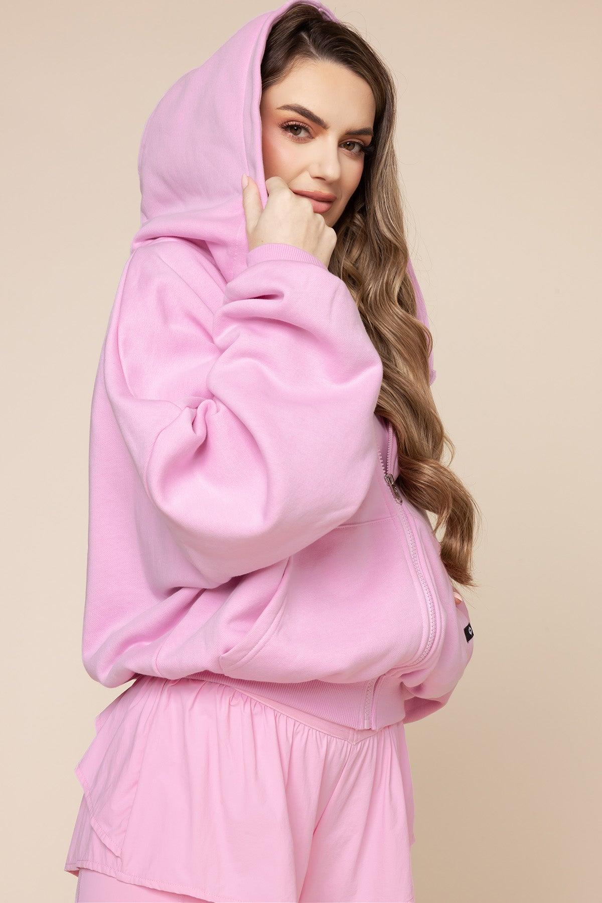 Zip Cloud Hoodie - Pistachio Product Image