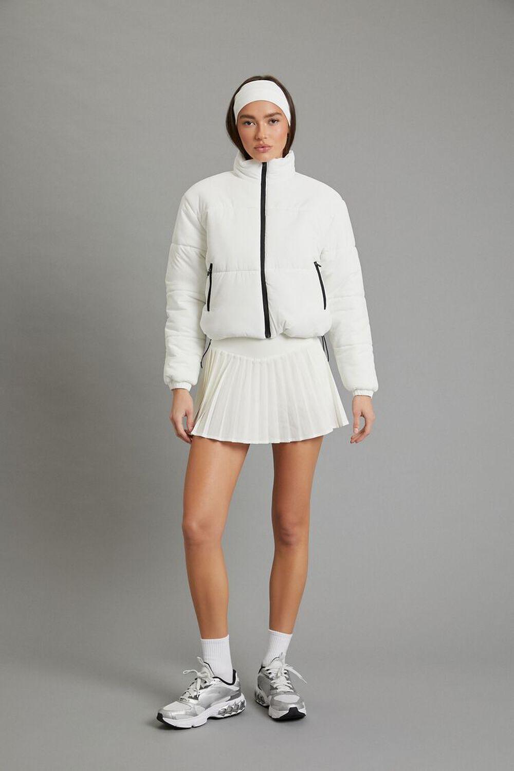 Active Two-Tone Puffer Jacket | Forever 21 Product Image