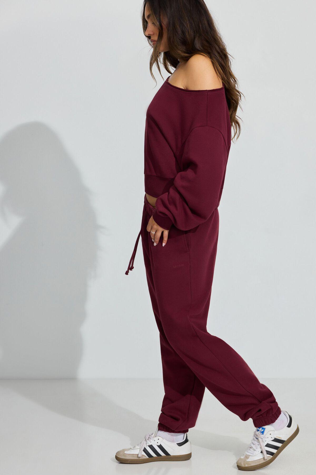SoftTerry Off Shoulder Sweatshirt Product Image