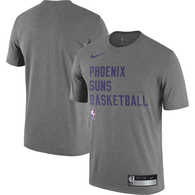 Men's Nike Heather Gray Golden State Warriors 2023/24 Sideline Legend Performance Practice T-Shirt, Size: XL, Grey Product Image