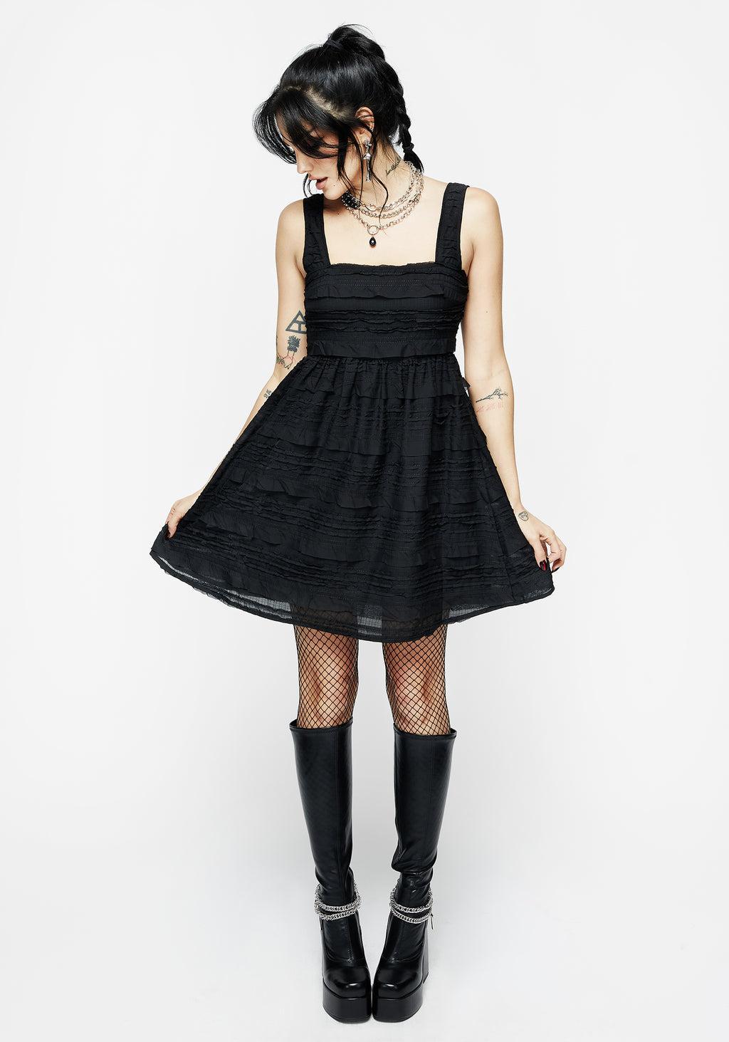 Initiation Babydoll Mini Dress Product Image