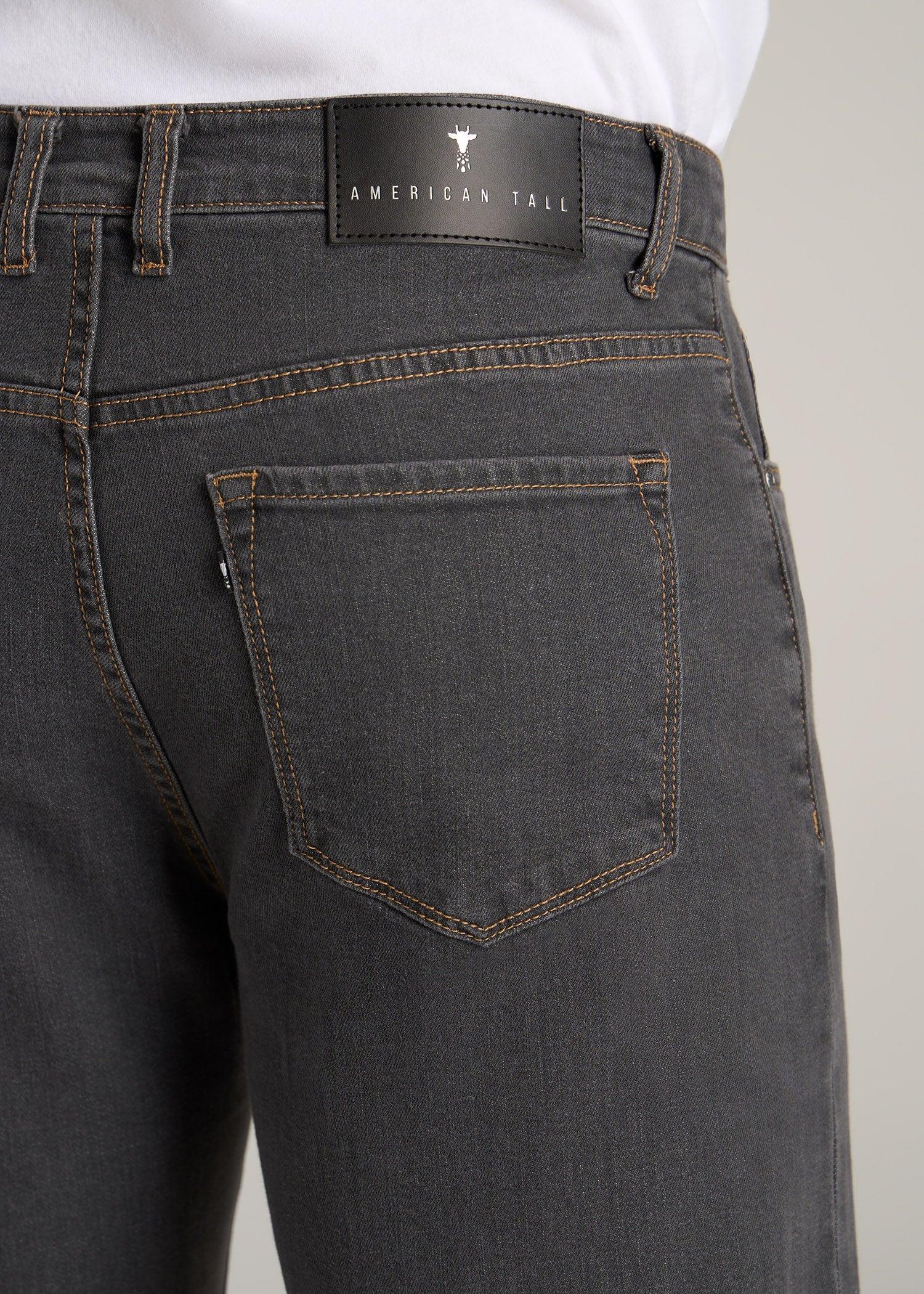 J1 STRAIGHT LEG Jeans for Tall Men in Grey Product Image