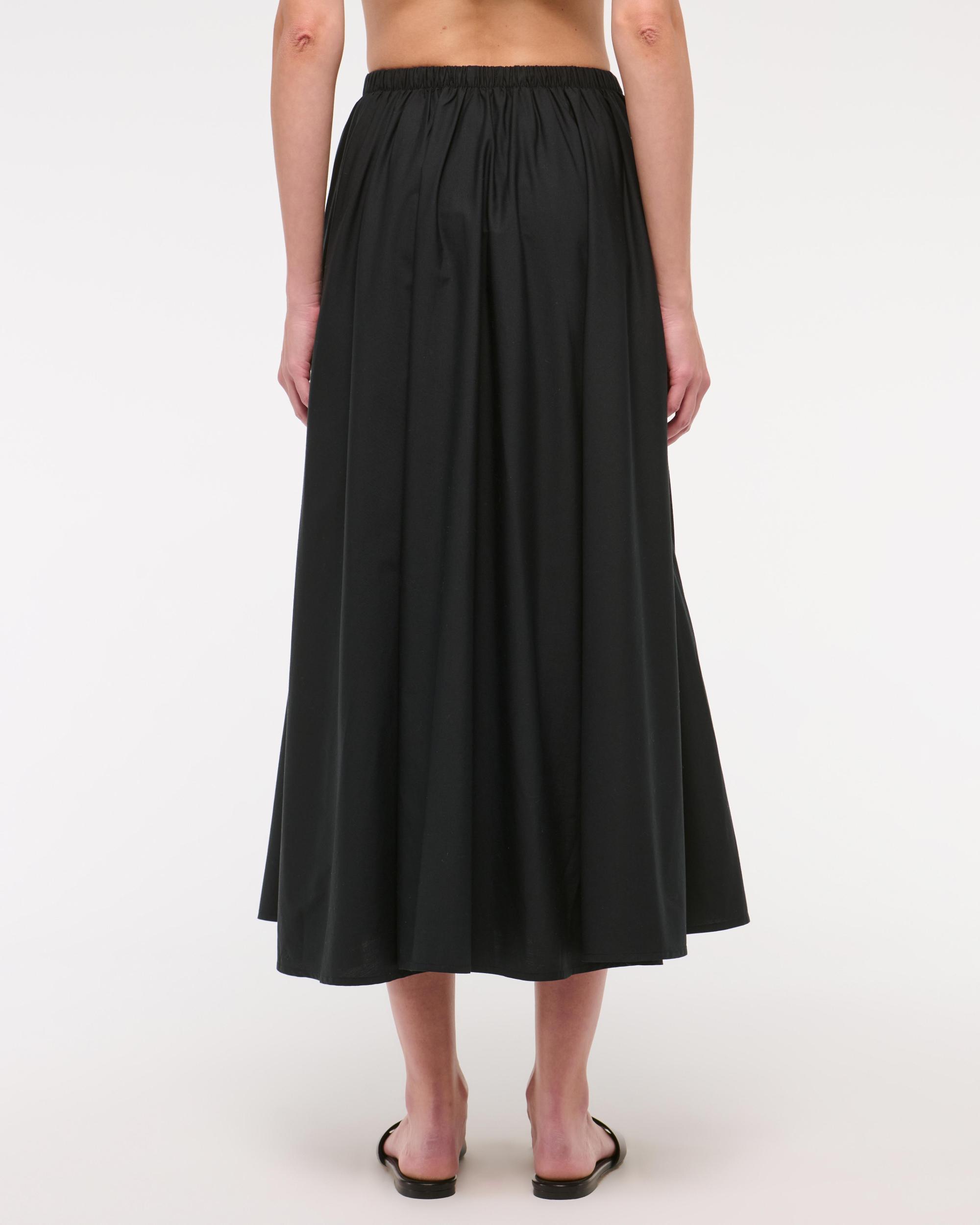 High Rise Maxi Skirt Product Image