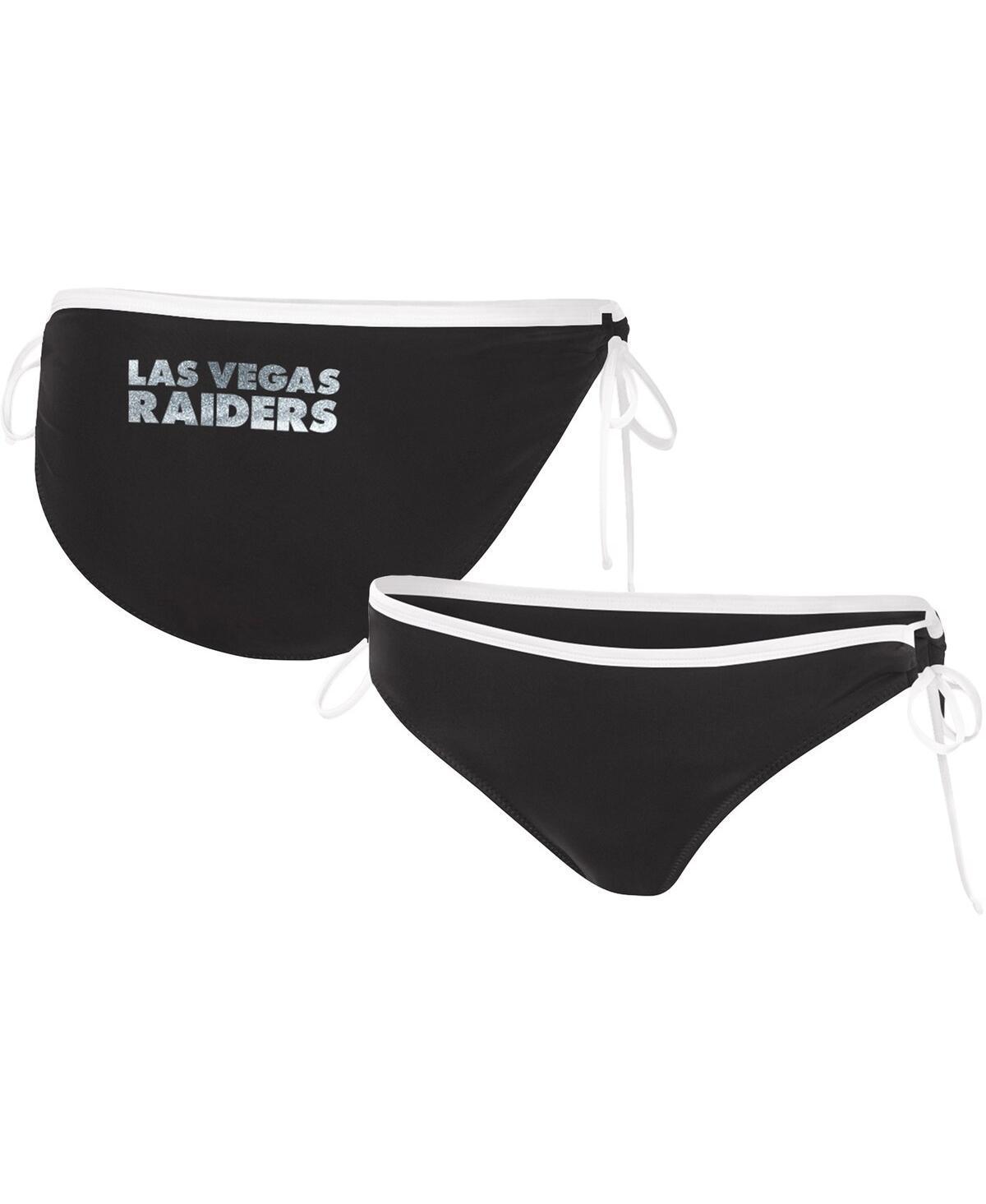 Women's G-III 4Her by Carl Banks Black Las Vegas Raiders Perfect Match Bikini Bottom, Size: 2XL, Lvr Black Product Image
